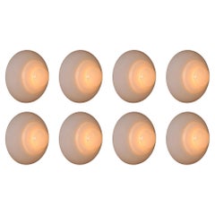 Murano Glass Flush Mount or Wall Light in Hand-Blown Glass, Italy, 1960s