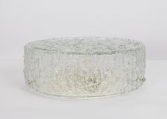 Murano-Glas-Einbauleuchte im Stil von Kaiser, Deutschland, 1960er Jahre