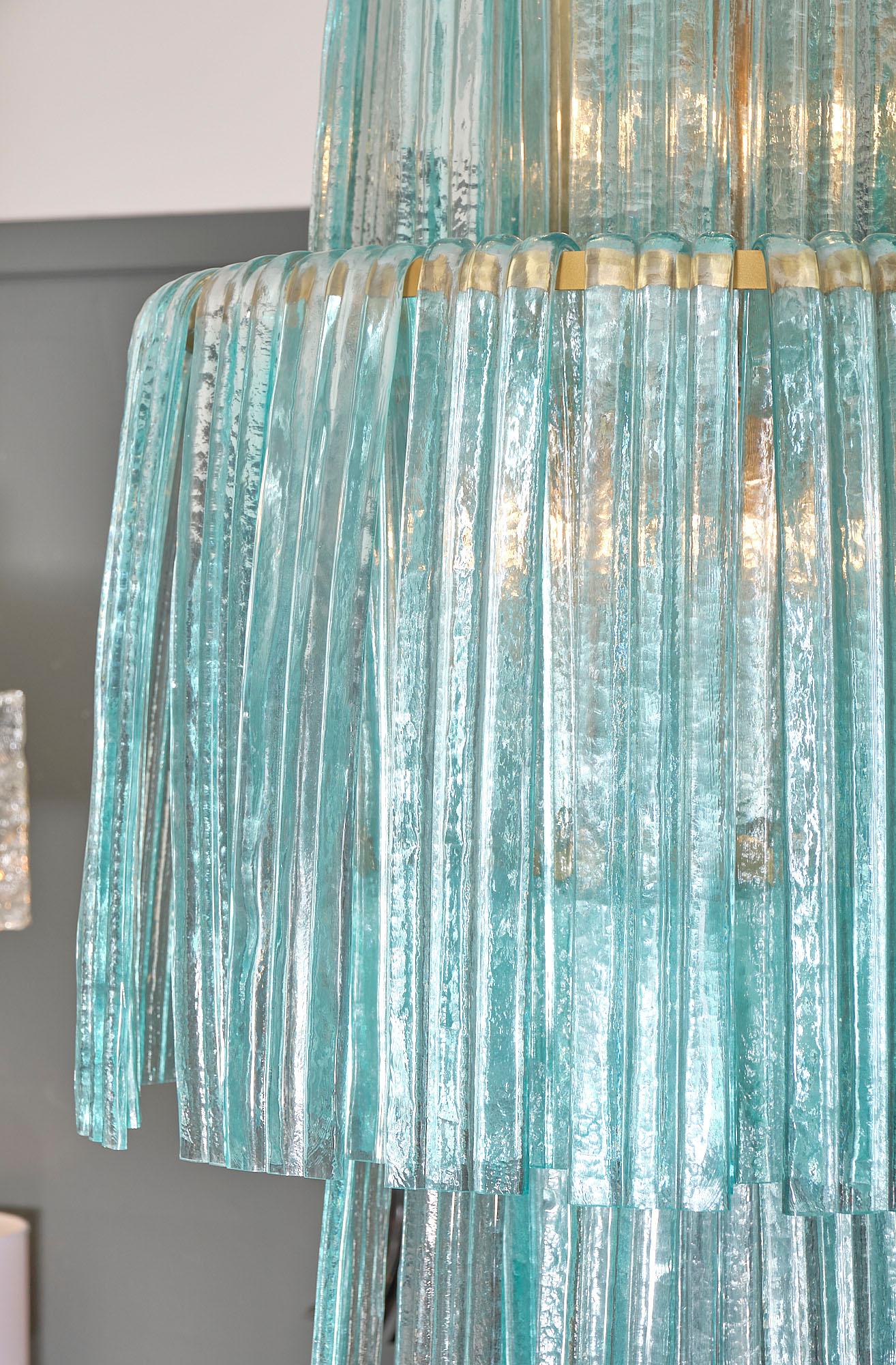 Lámpara de cristal de Murano 