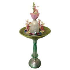 Vintage Murano Glass Fountain by Gino Cenedese