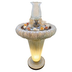 Murano Glass Fountain with a Central Vase encircled by 4 Mermaids, 1950s