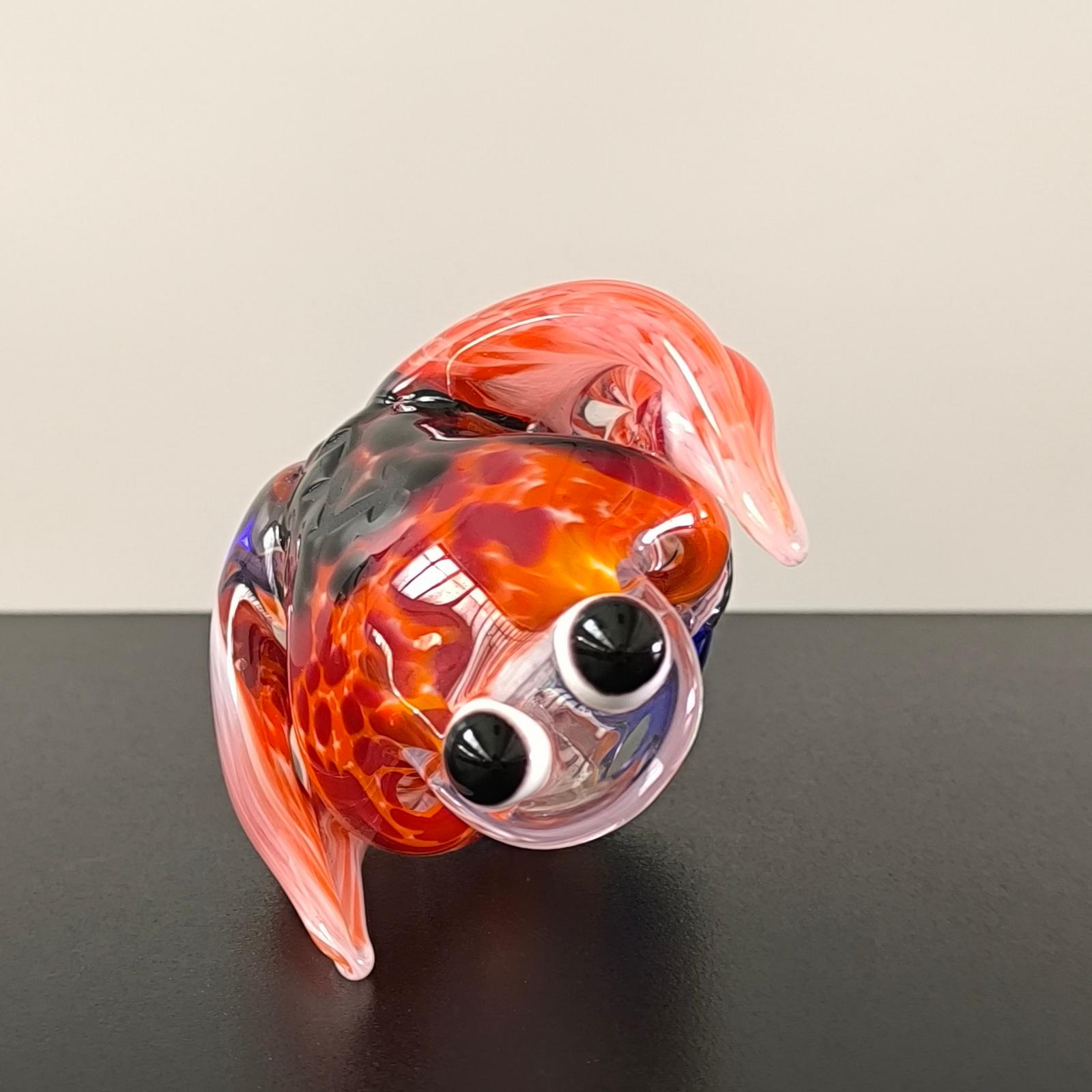 Escultura Rana de cristal de Murano, Pisapapeles en venta 1