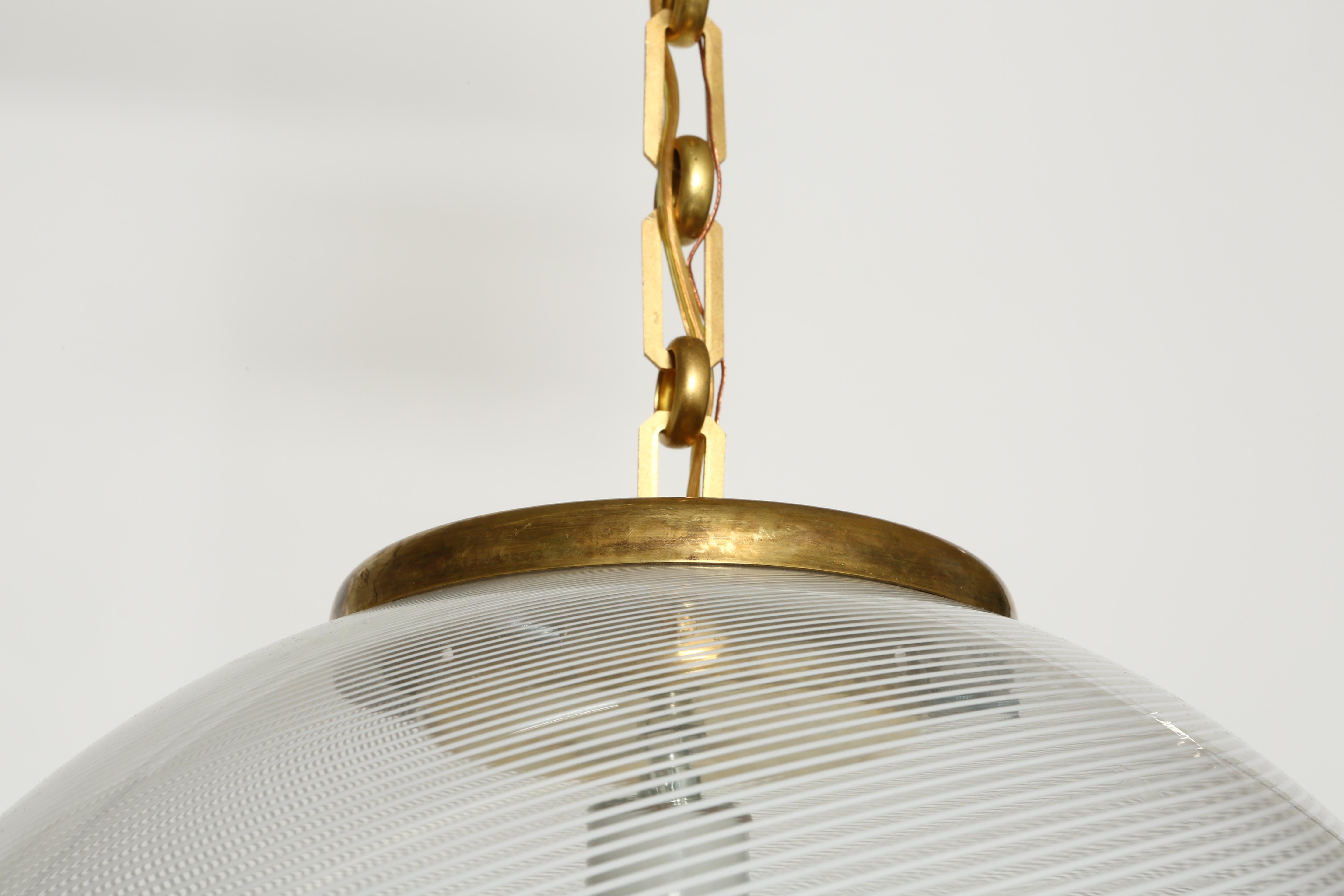 Plafonnier Globe en verre de Murano en vente 7
