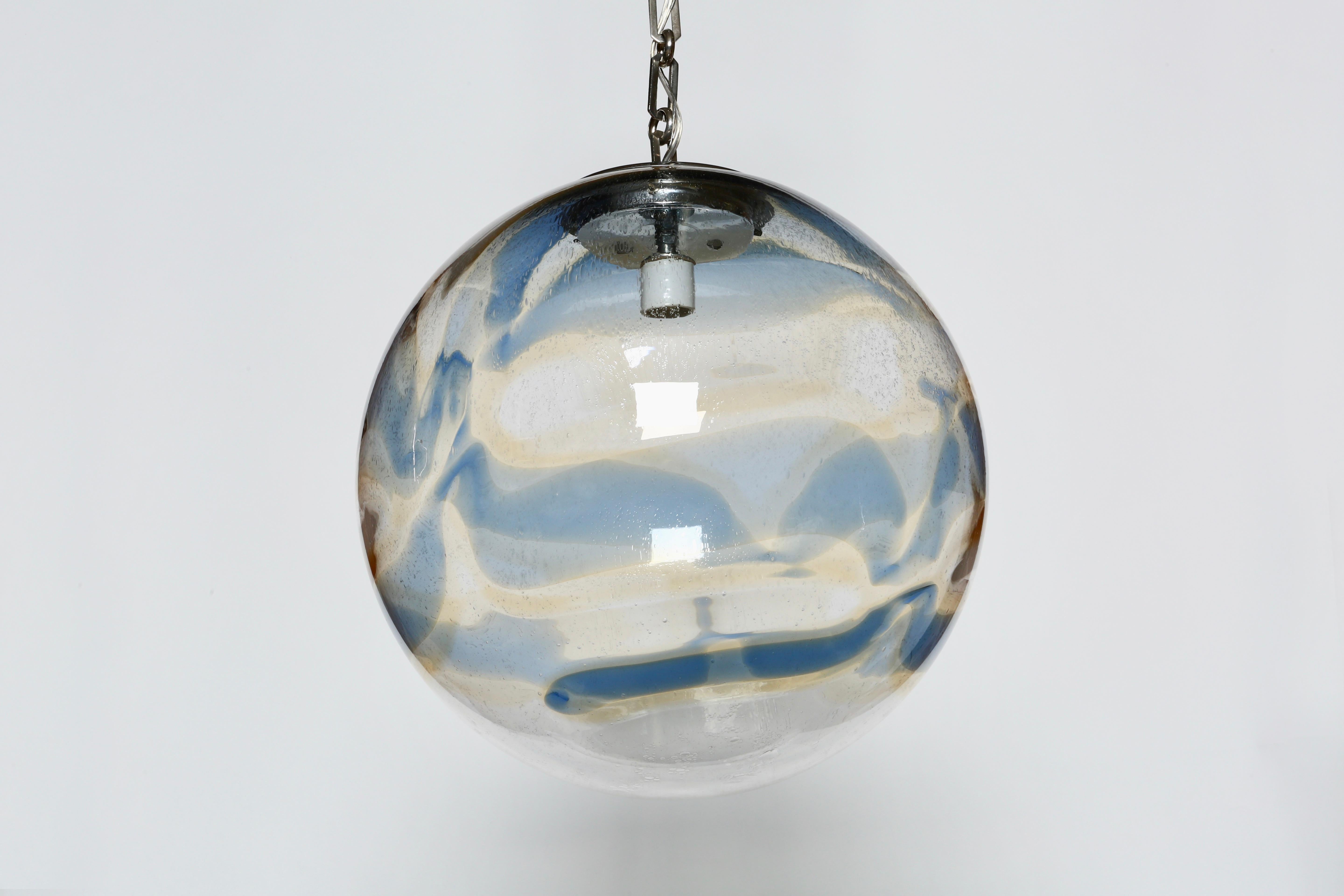 Murano Glass Globe Ceiling Pendant 1