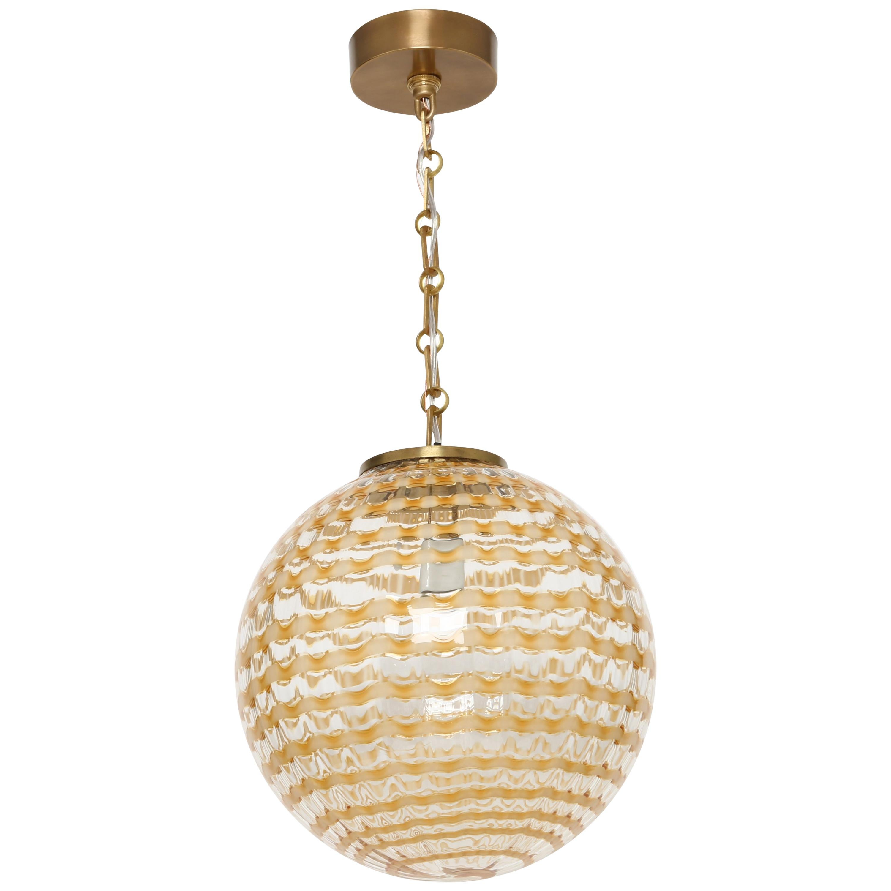 Murano Glass Globe Pendant