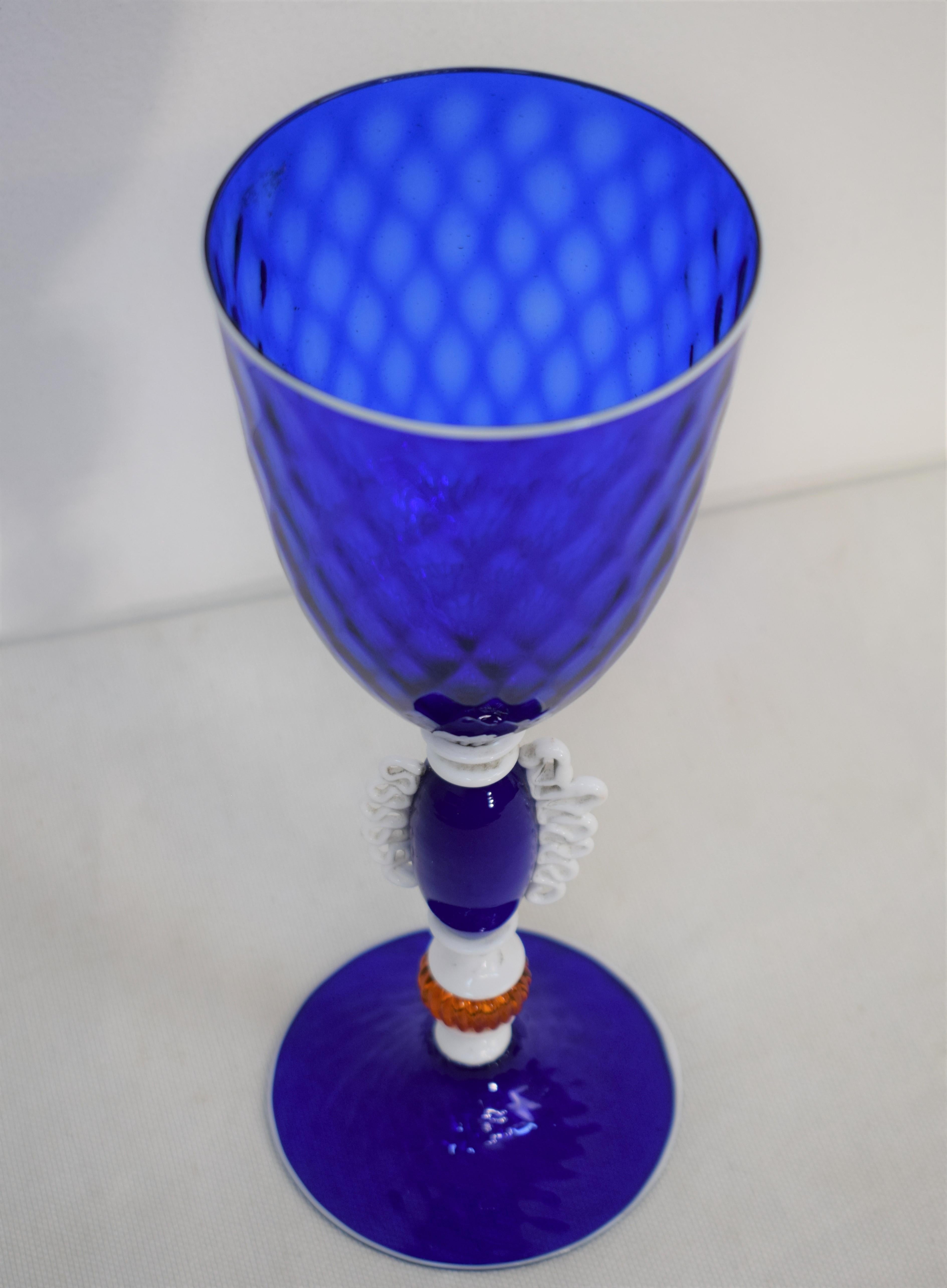 Murano Glass Globet, 1930s For Sale 2