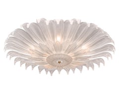 Murano Glass Grande Flush Mount, Venetian, Hand Blown