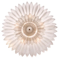 Murano Glass Grande Flush Mount, Venetian, Hand Blown