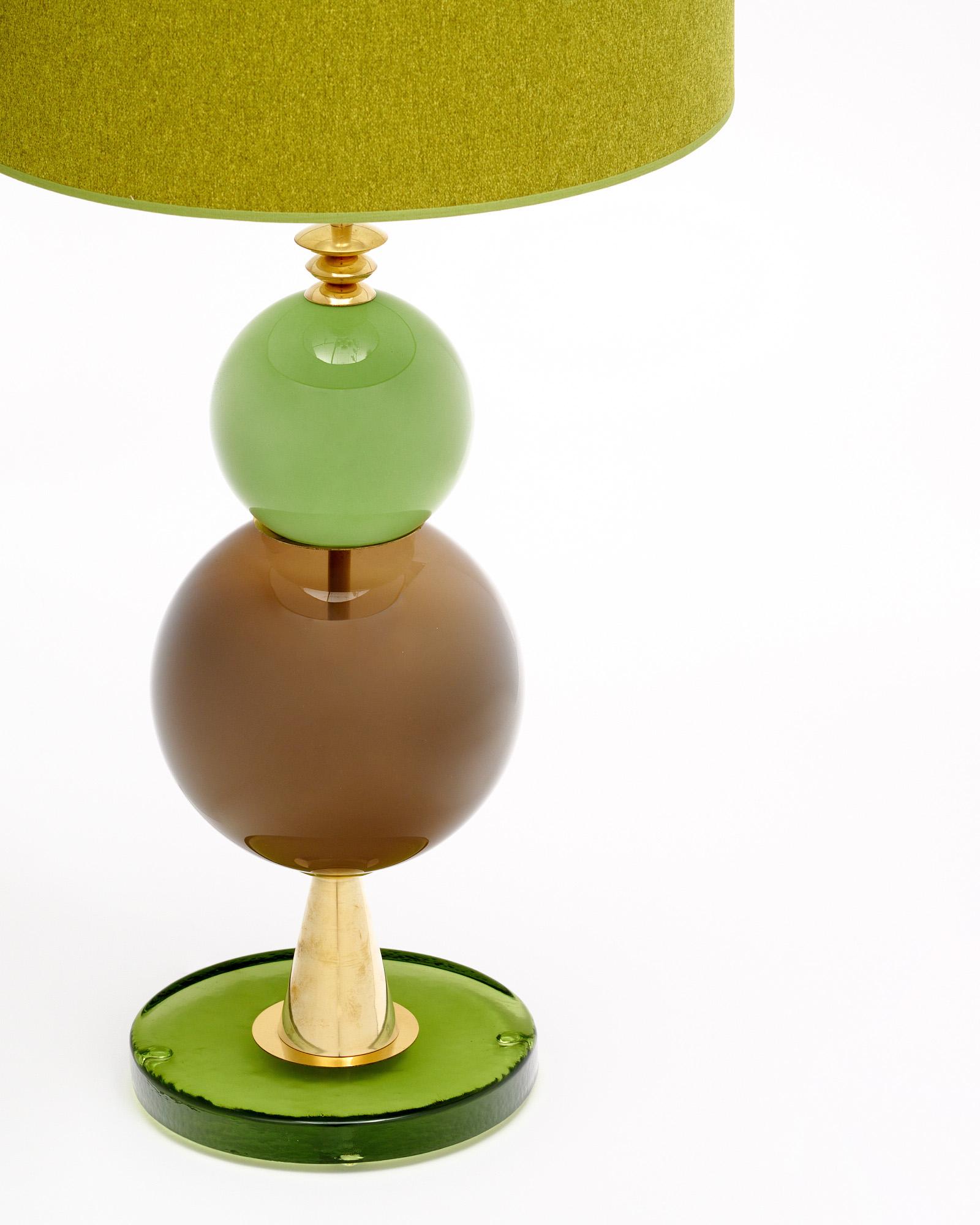 Lámparas de cristal de Murano gris y verde Siglo XXI y contemporáneo en venta