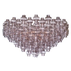 Murano Glass Gray Manubri Chandelier
