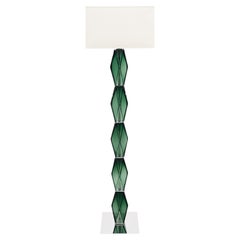 Lampada da terra in vetro di Murano Greene & Greene