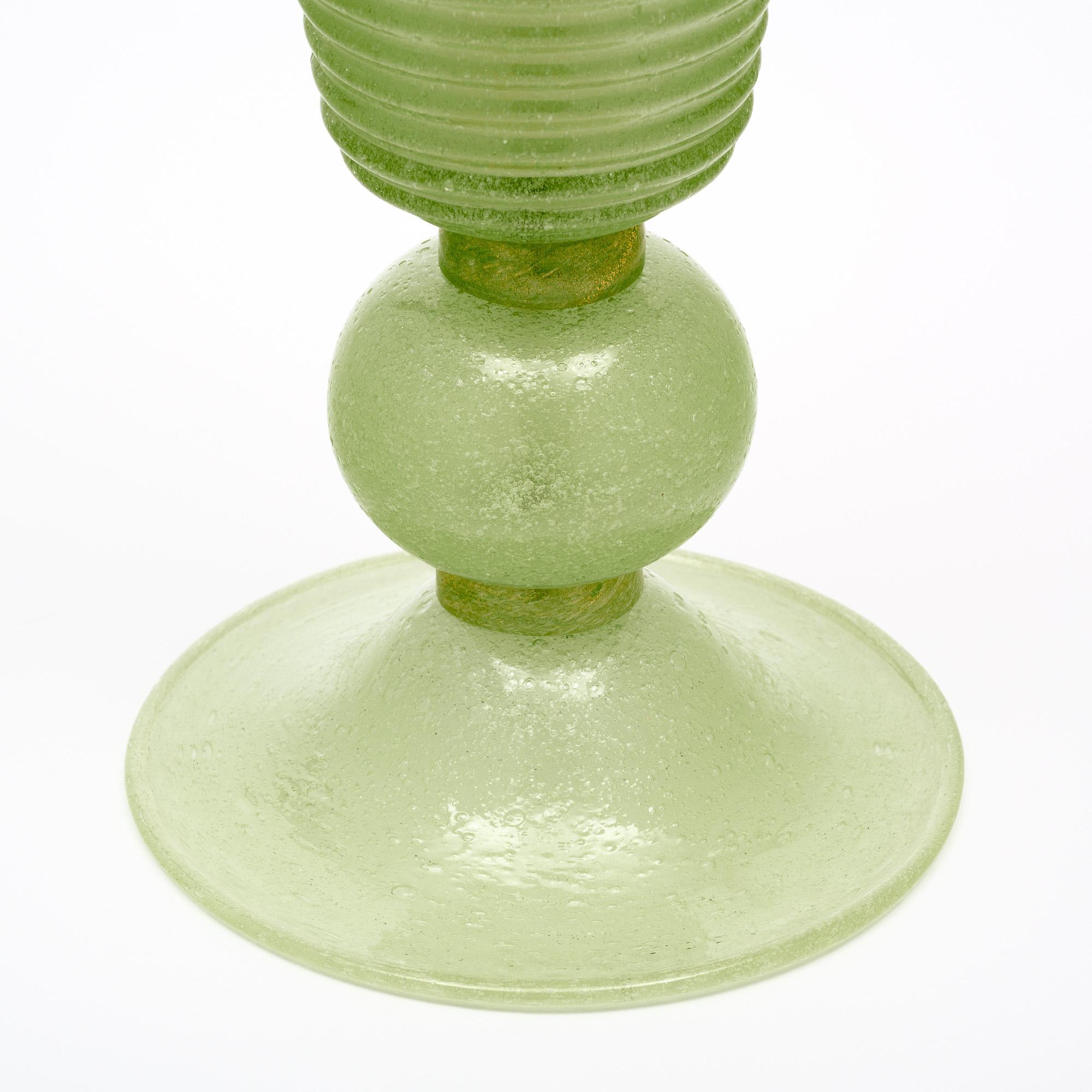 Mid-Century moderno Lampade a Urna Greene & Greene in vetro di Murano in vendita