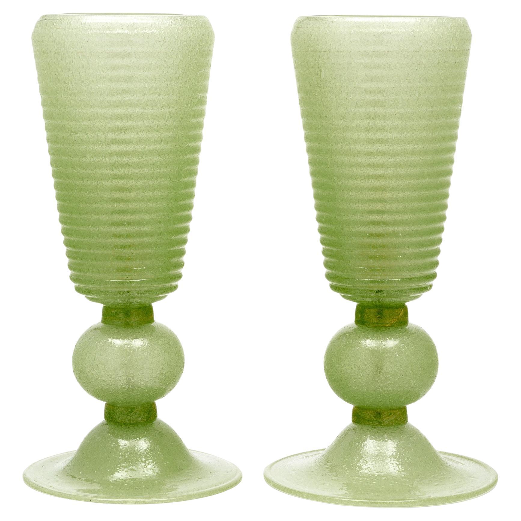Lampade a Urna Greene & Greene in vetro di Murano in vendita