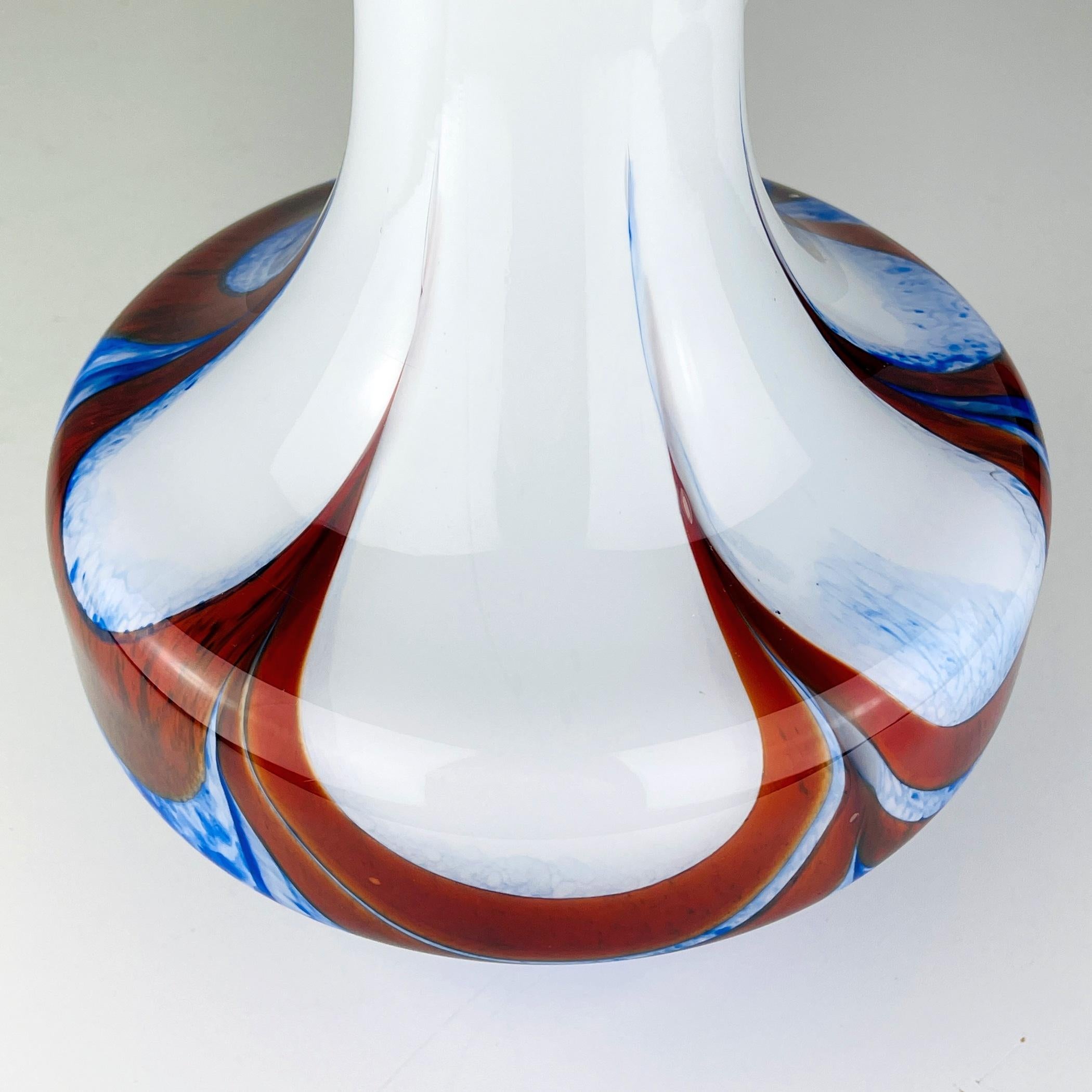 Murano Glass Hand-Cut Pitcher by Carlo Moretti Italy 1970s For Sale 4