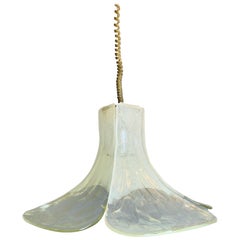 Lampada a sospensione in vetro di Murano di Carlo Nason, anni '60