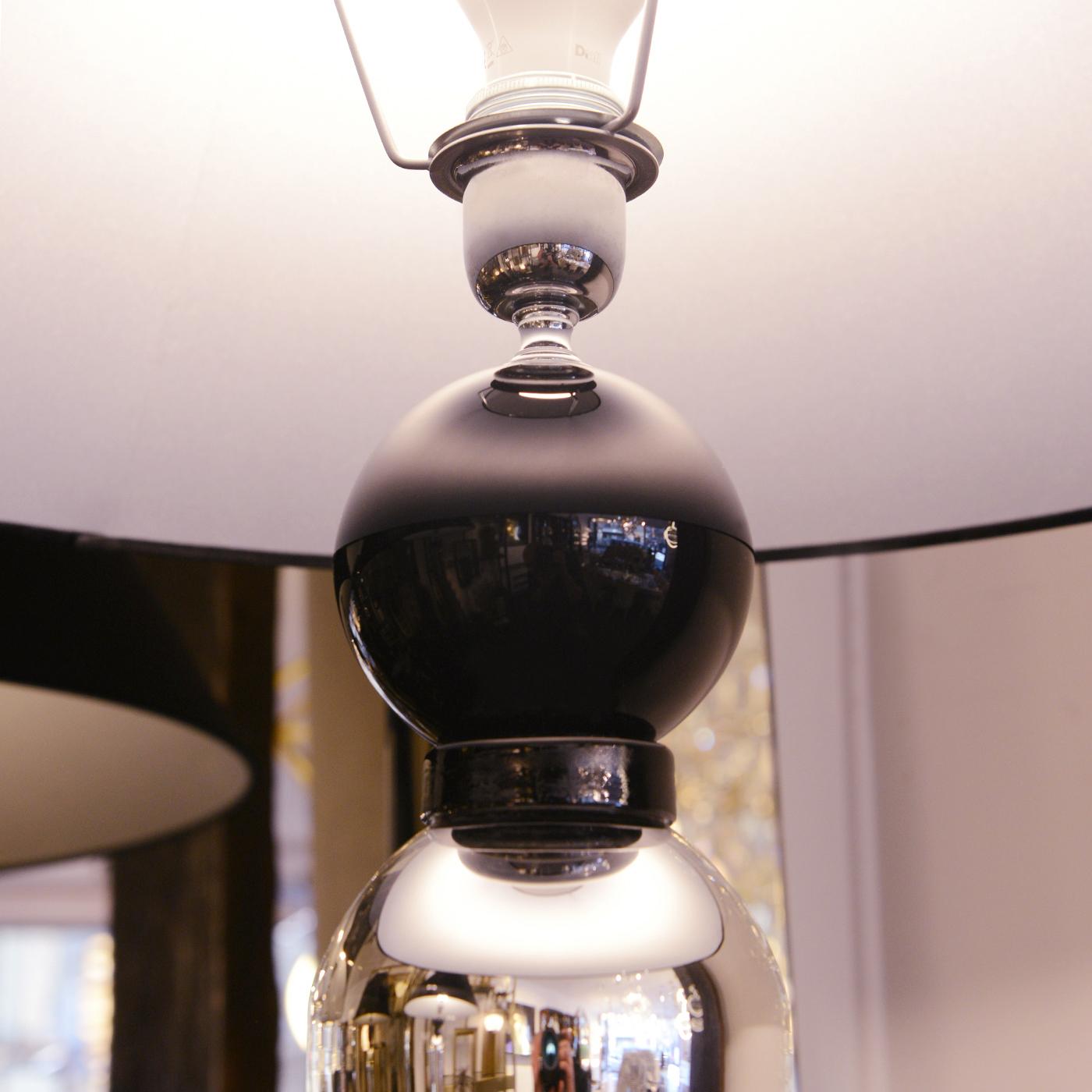 Verre de Murano Murano Glass High Set of 2 Table Lamp en vente