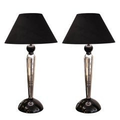 Murano Glass High Set of 2 Table Lamp