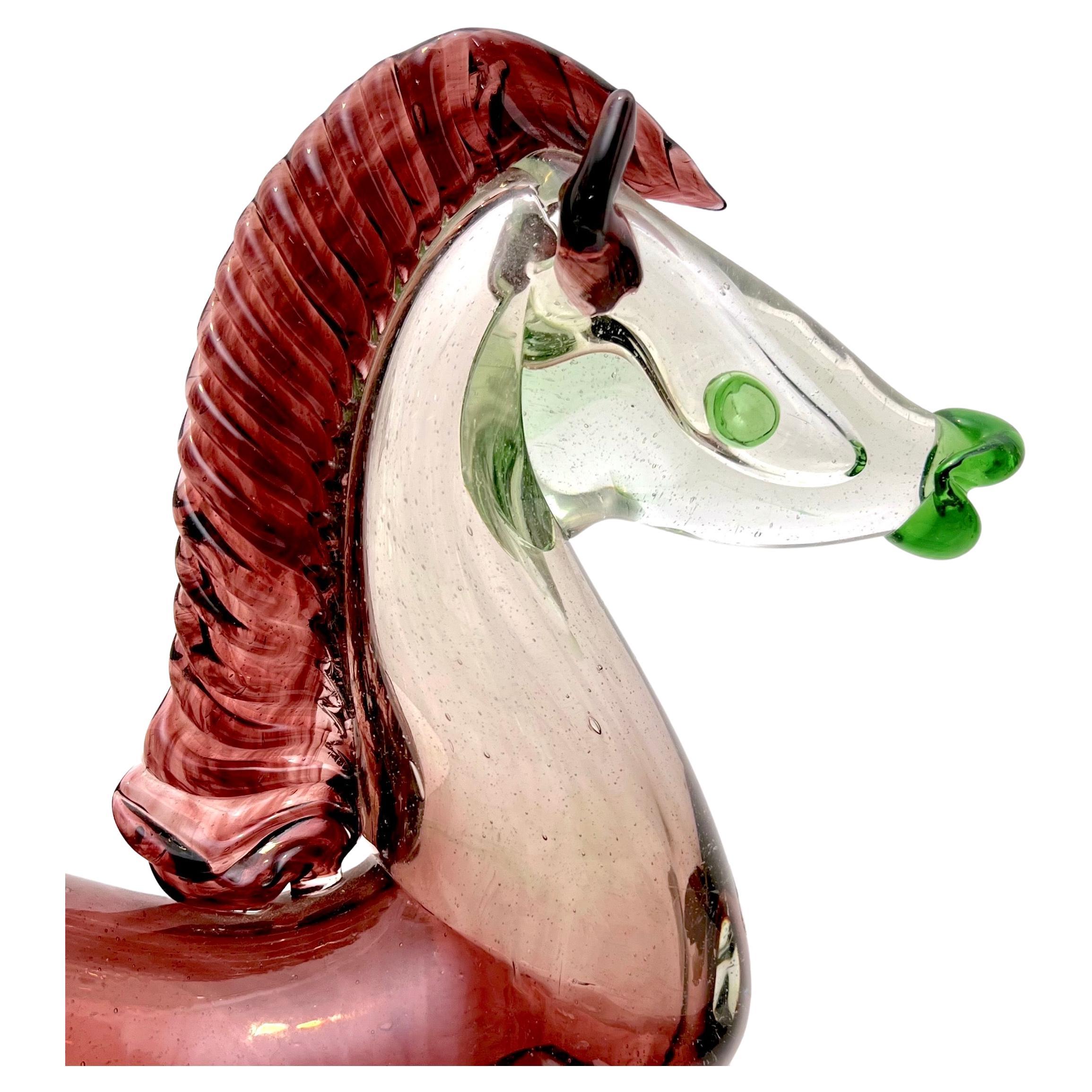 cheval en verre objet decoration