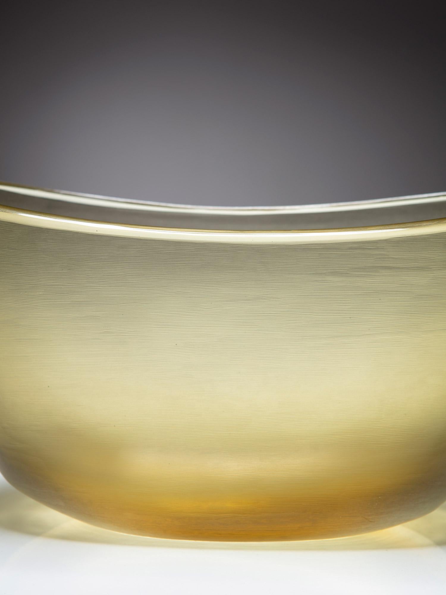 Verre de Murano Vase Inciso de Murano par Paolo Venini pour Venini, Italie, années 1960 en vente