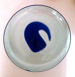 Murano Glass Italian Empty Pockets (Tray) Round "Incamiciato"