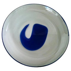 Murano Glass Italian Empty Pockets (Tray) Round "Incamiciato"