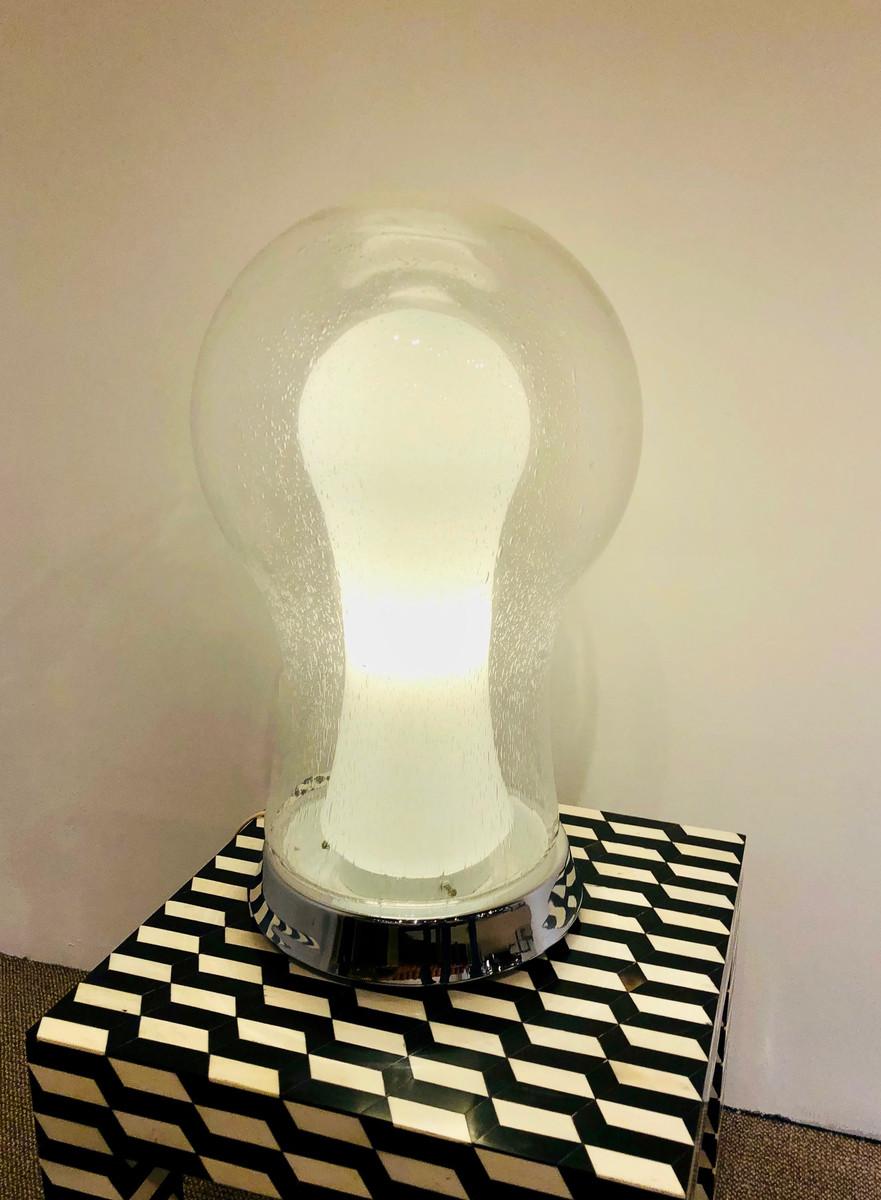 Lampe aus Muranoglas, 1960er Jahre 2