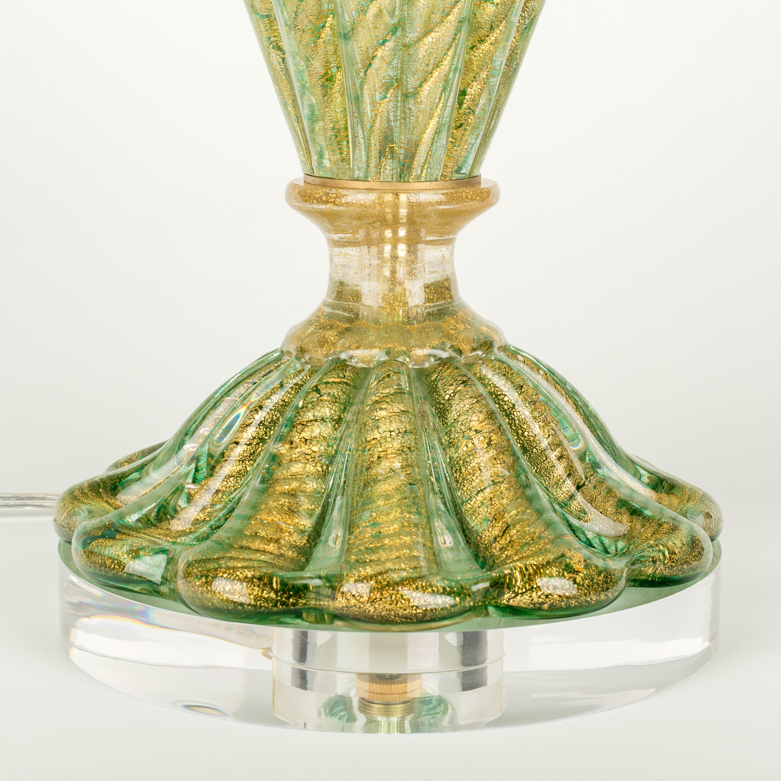 Murano Glass Lamp Barovier & Toso 3