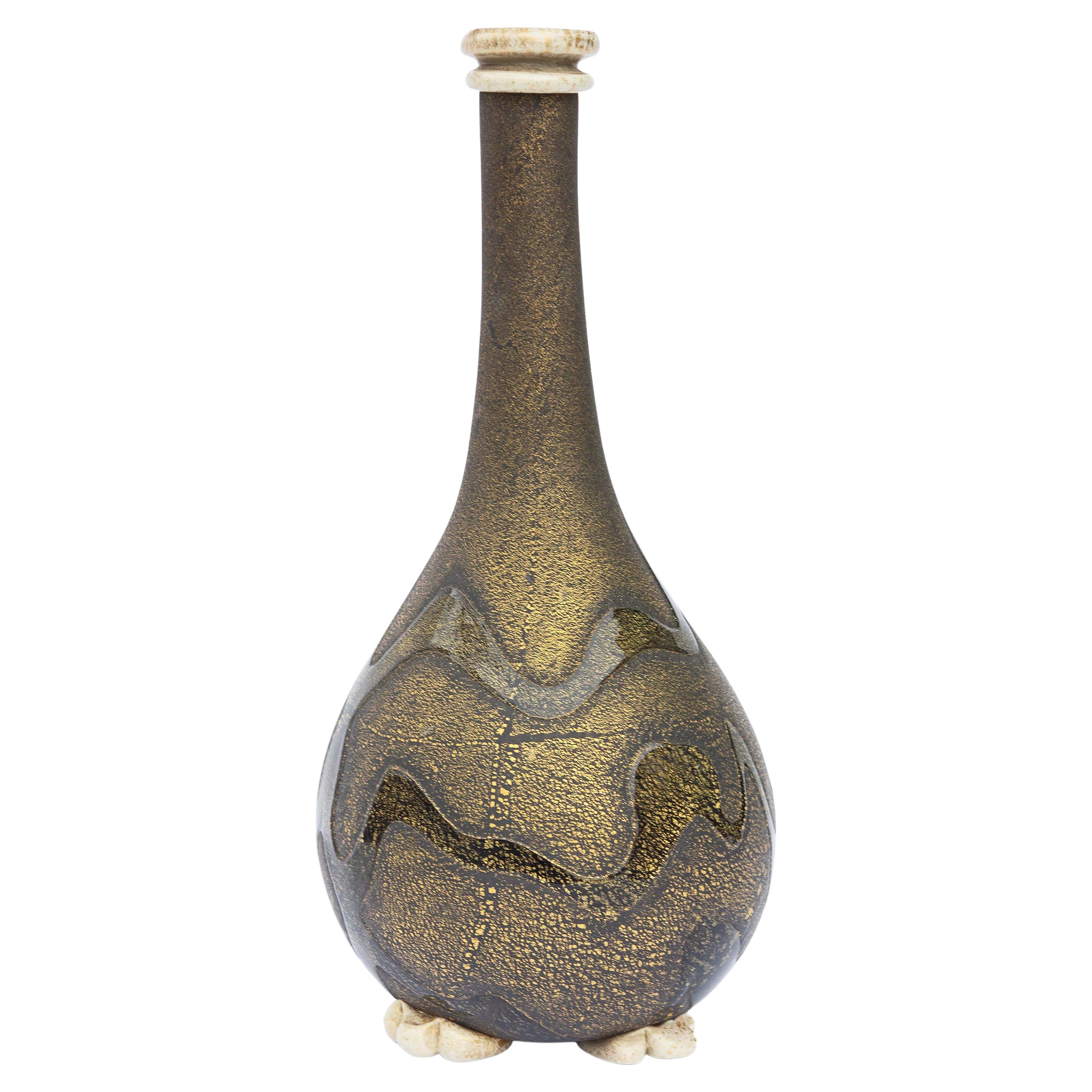 Lampensockel aus Muranoglas, Barovier zugeschrieben  im Angebot