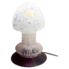 Lámpara de cristal de Murano soplado estilo Mazzega de los años 70