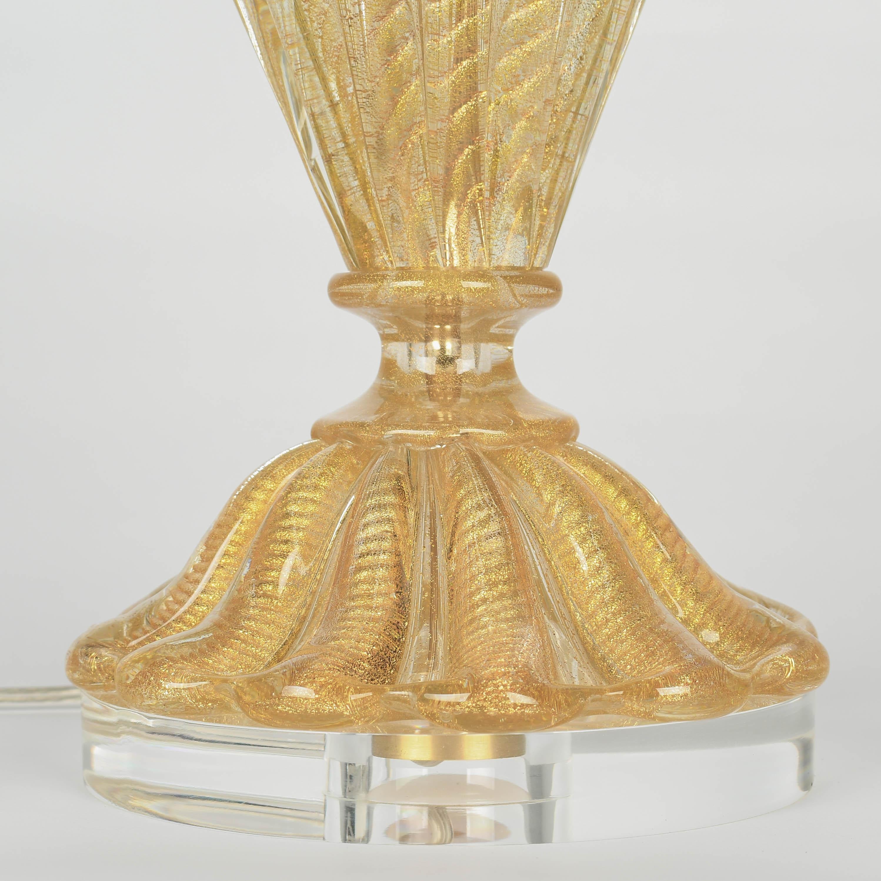 Lámpara de cristal de Murano de Barovier & Toso en venta 3