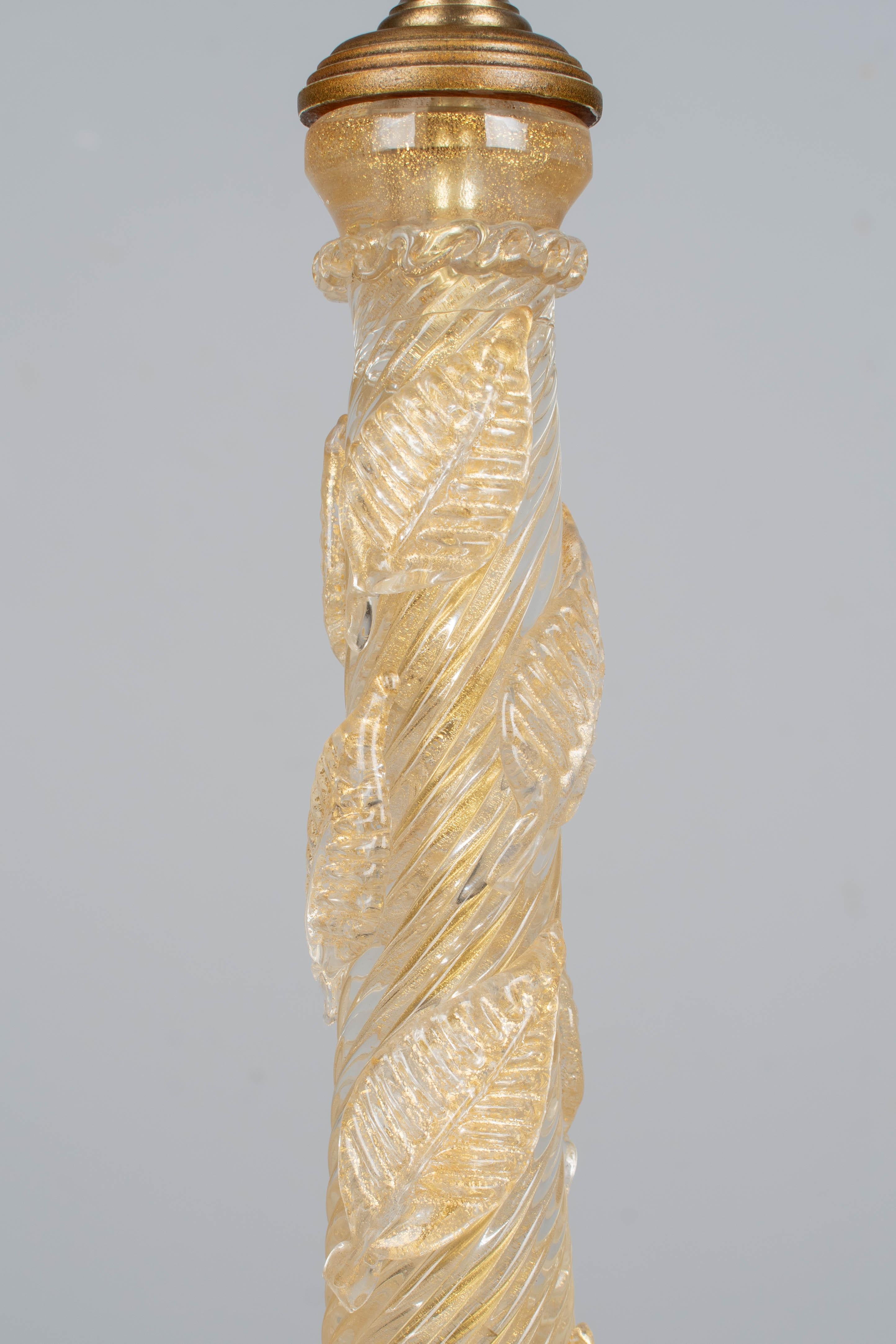 Lámpara de cristal de Murano de Barovier & Toso en venta 3