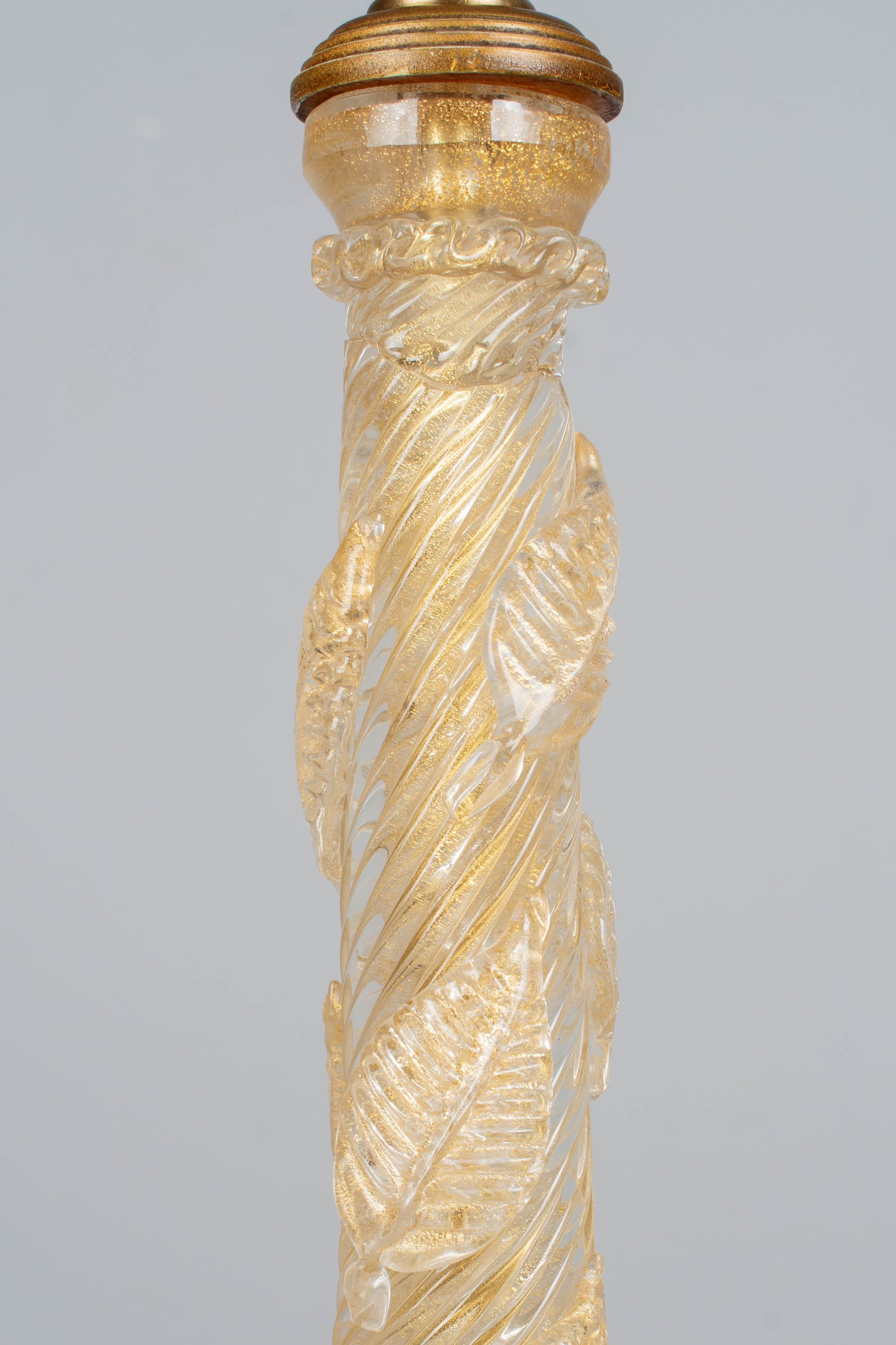 Lámpara de cristal de Murano de Barovier & Toso en venta 5