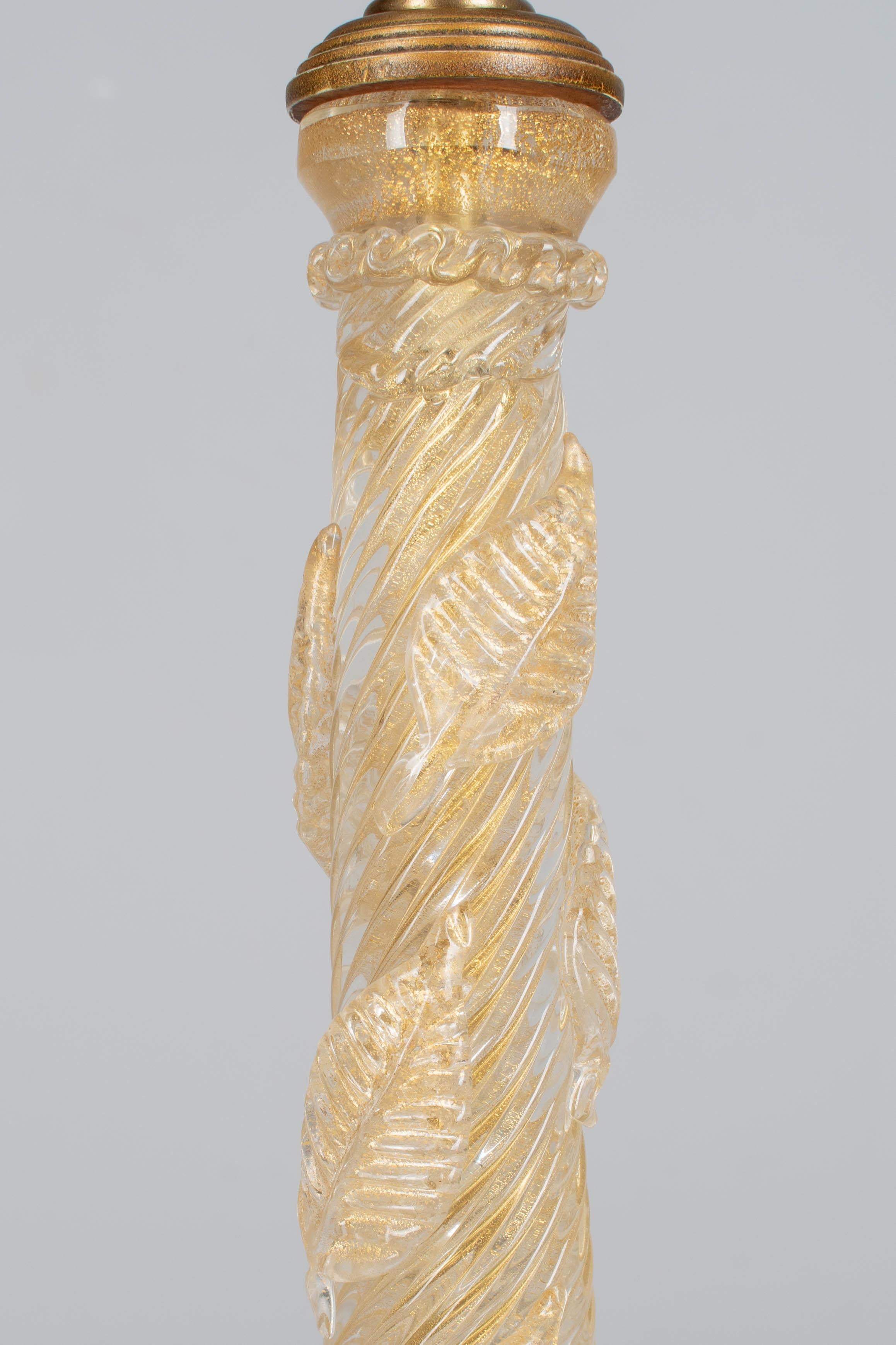 Lámpara de cristal de Murano de Barovier & Toso en venta 6