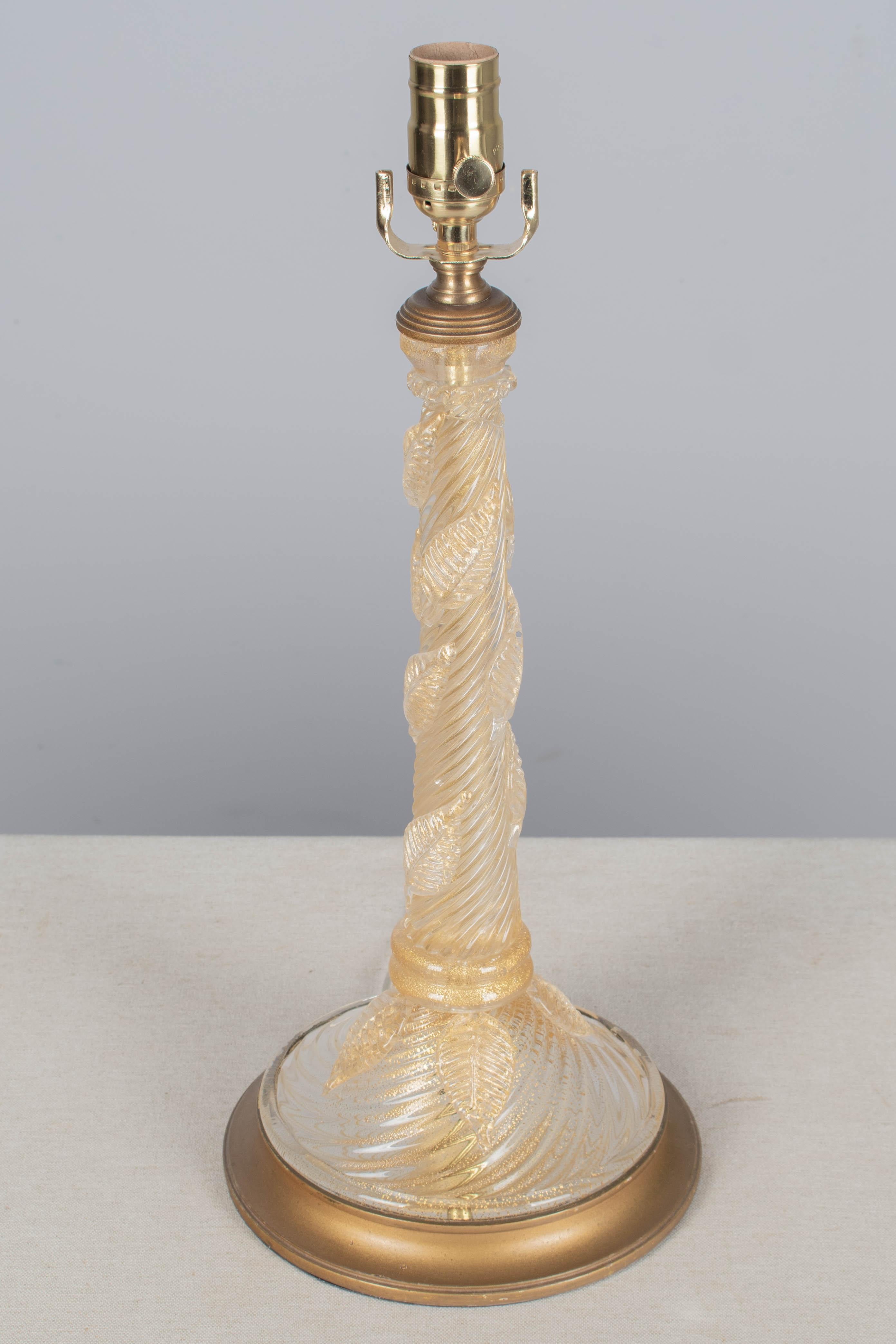 Lámpara de cristal de Murano de Barovier & Toso en venta 7