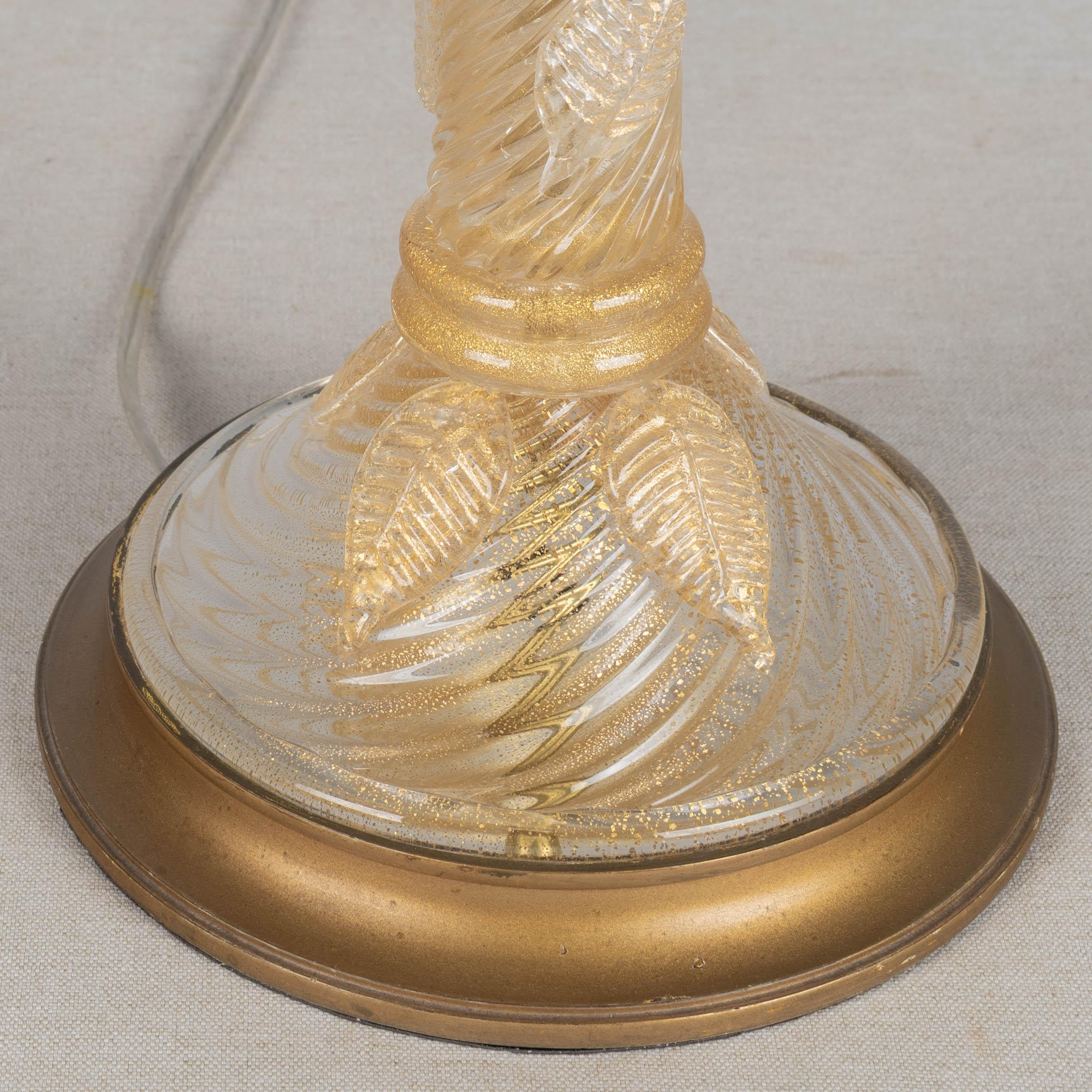 Lámpara de cristal de Murano de Barovier & Toso en venta 1