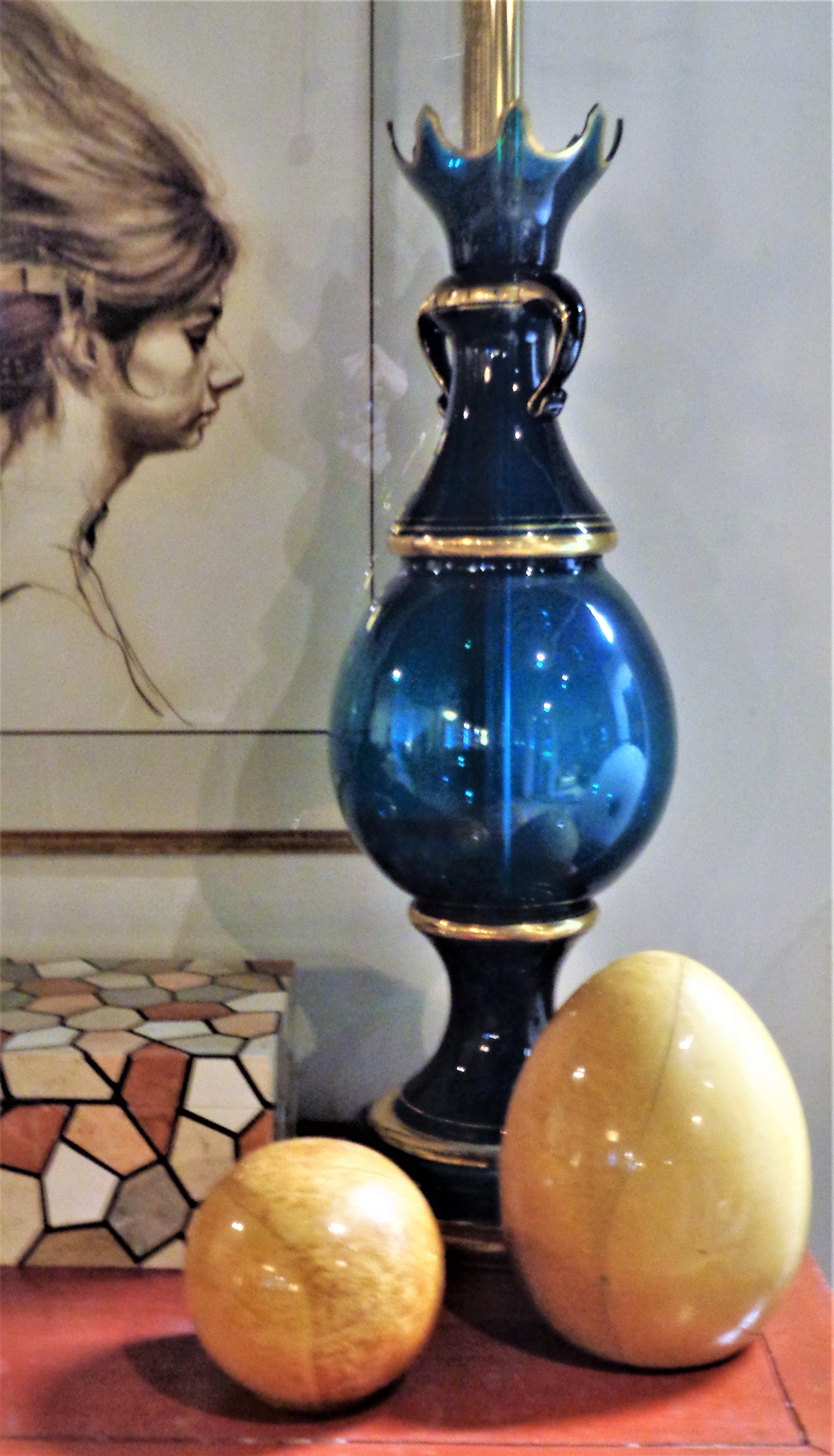  Murano Glass Lamp by Marbro 5
