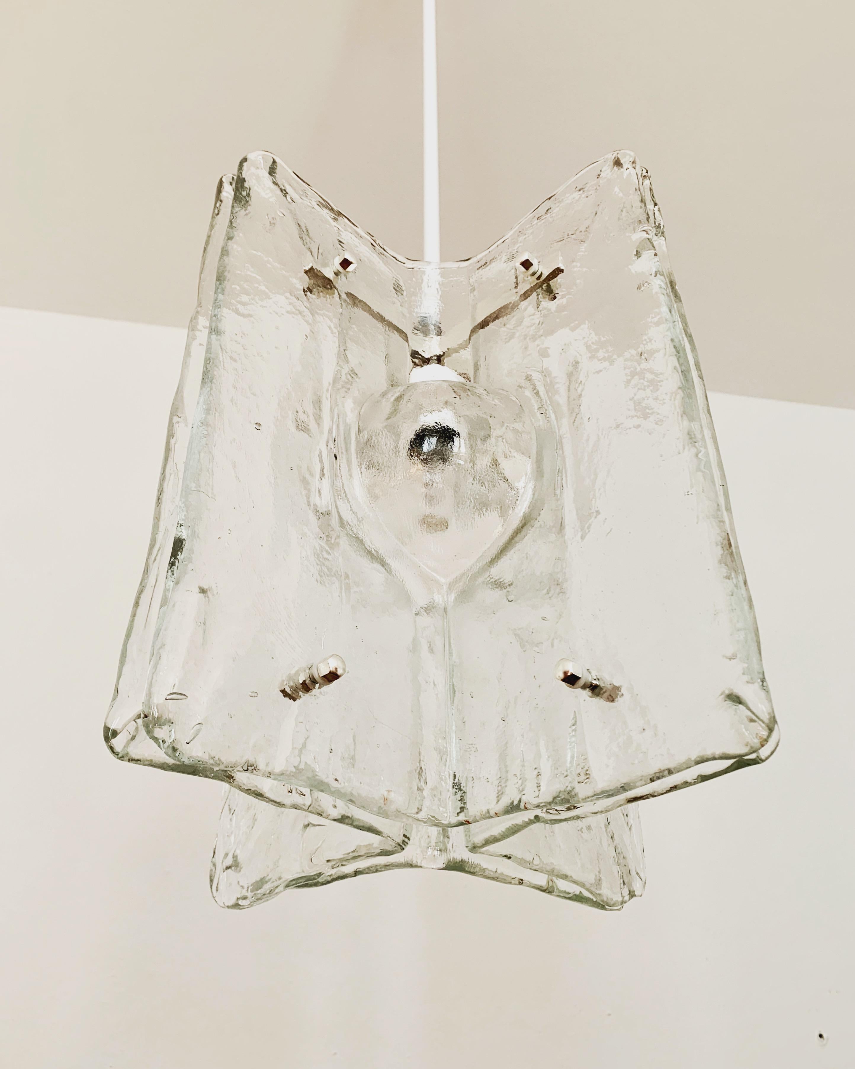 Lámpara de cristal de Murano de Salviati Italiano en venta