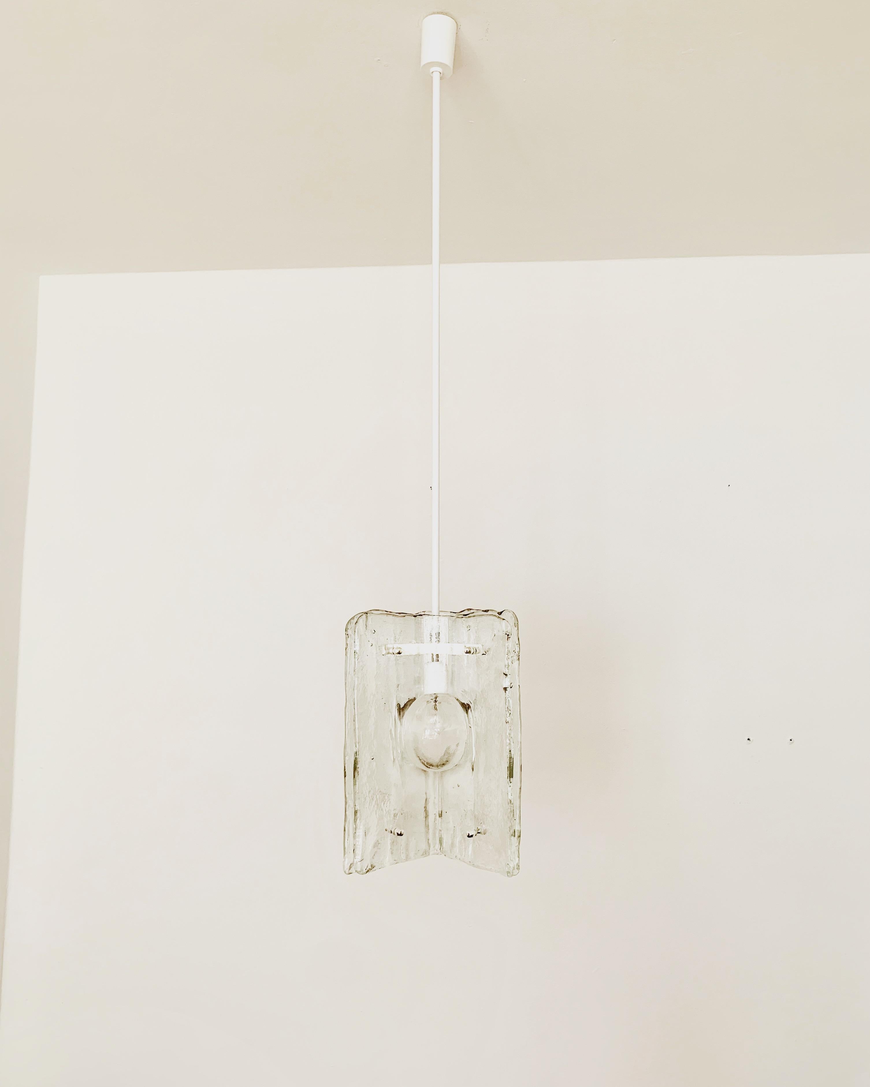 Lámpara de cristal de Murano de Salviati mediados del siglo XX en venta