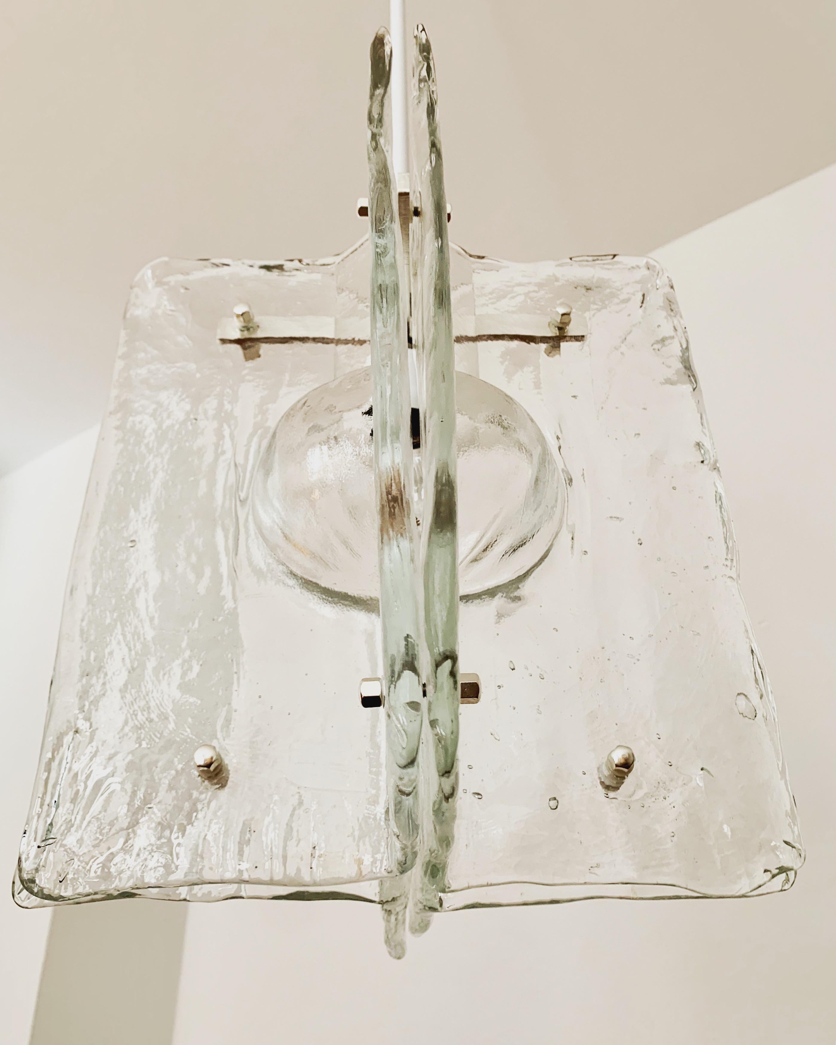 Lámpara de cristal de Murano de Salviati en venta 2