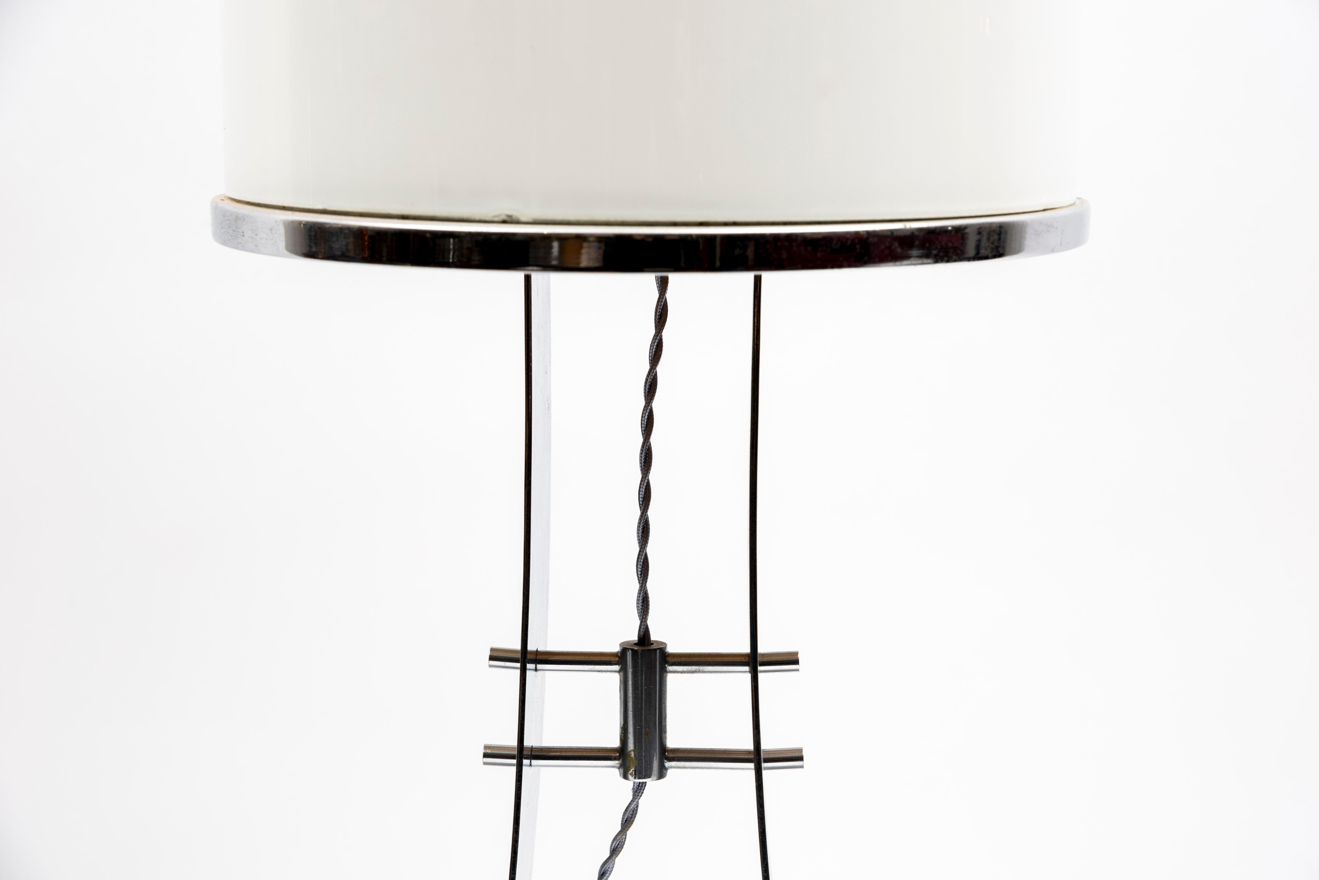 Italian Murano Glass Lamp by Vistosi For Sale
