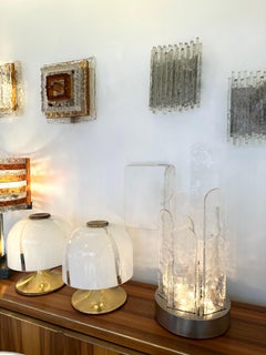 Murano Glass Lamp Cactus by Mazzega, Italy, 1970s