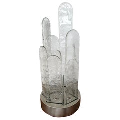 Murano Glass Lamp Cactus by Mazzega, Italy, 1970s