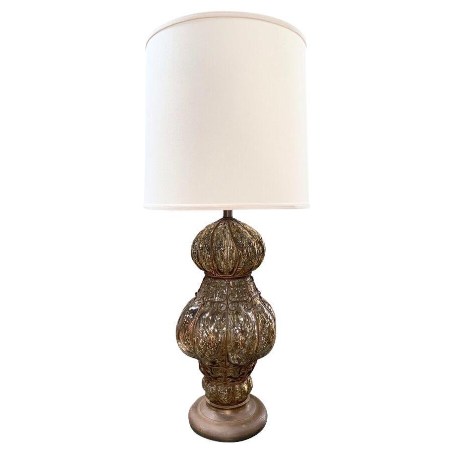 Murano Glass Lamp For Sale