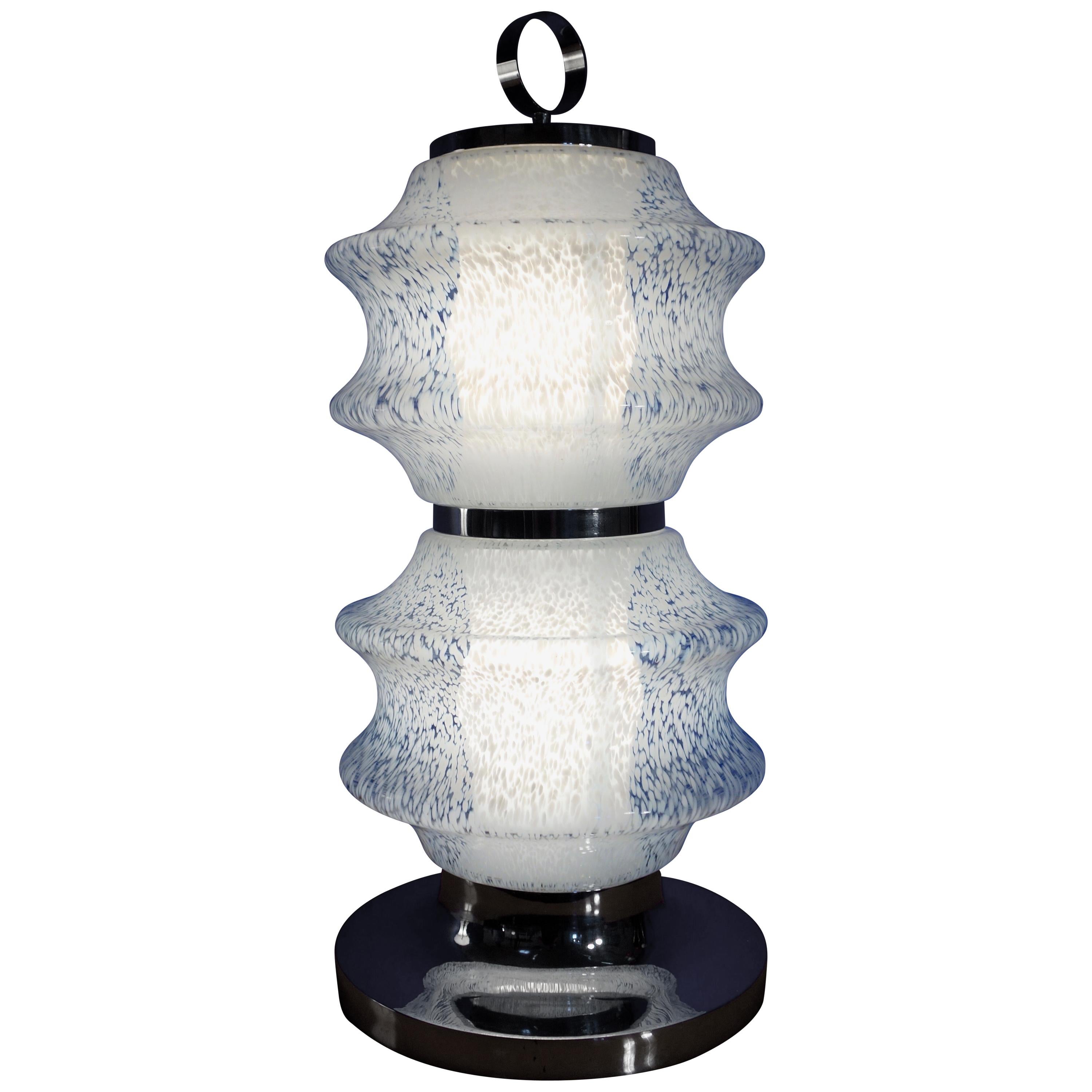 Murano Glass Lamp, Italy, 1970s For Sale