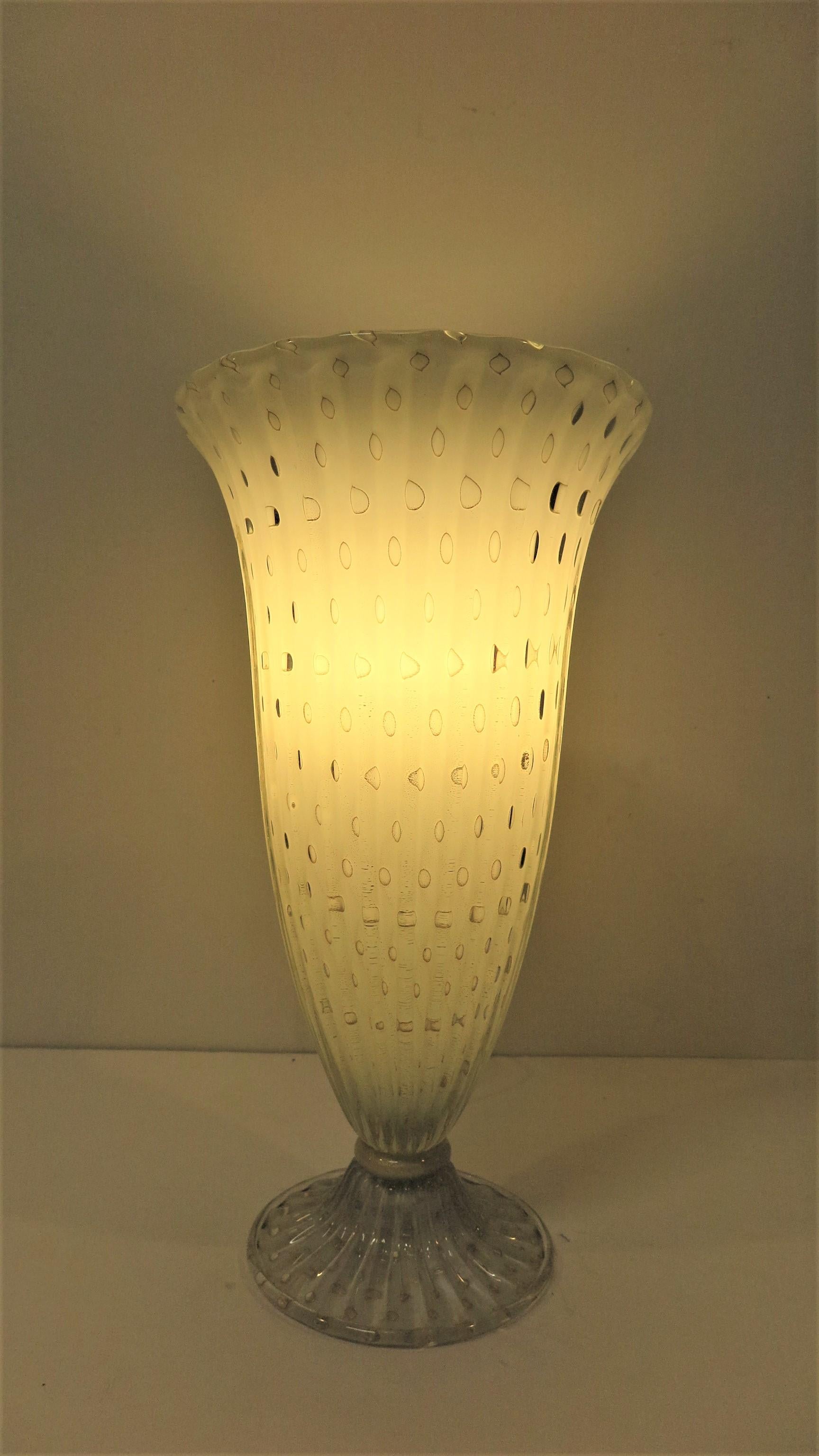 Murano Glass Lamp Urn 4
