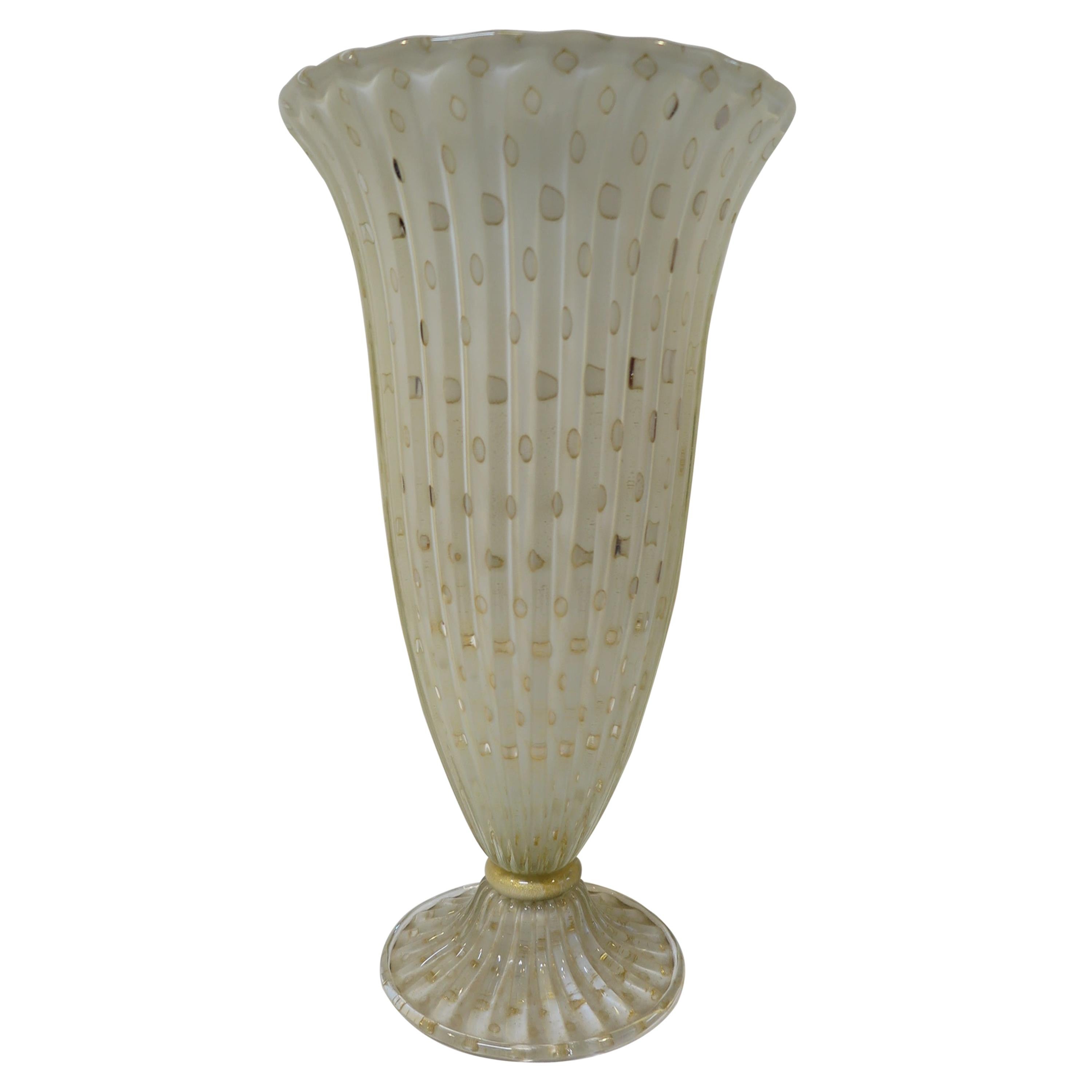 Murano Glass Lamp Urn