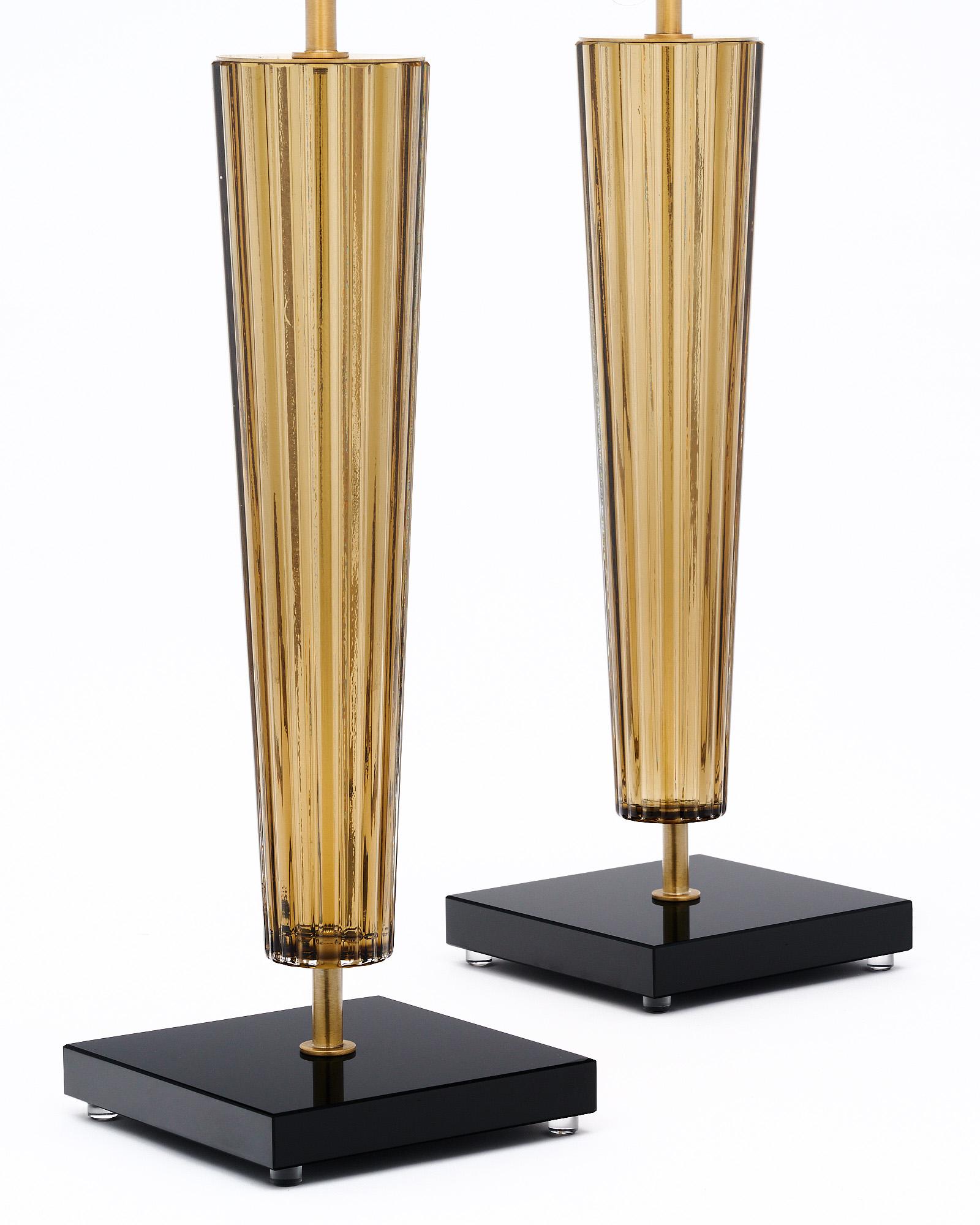 Mid-Century moderno Lampade in vetro di Murano in vendita