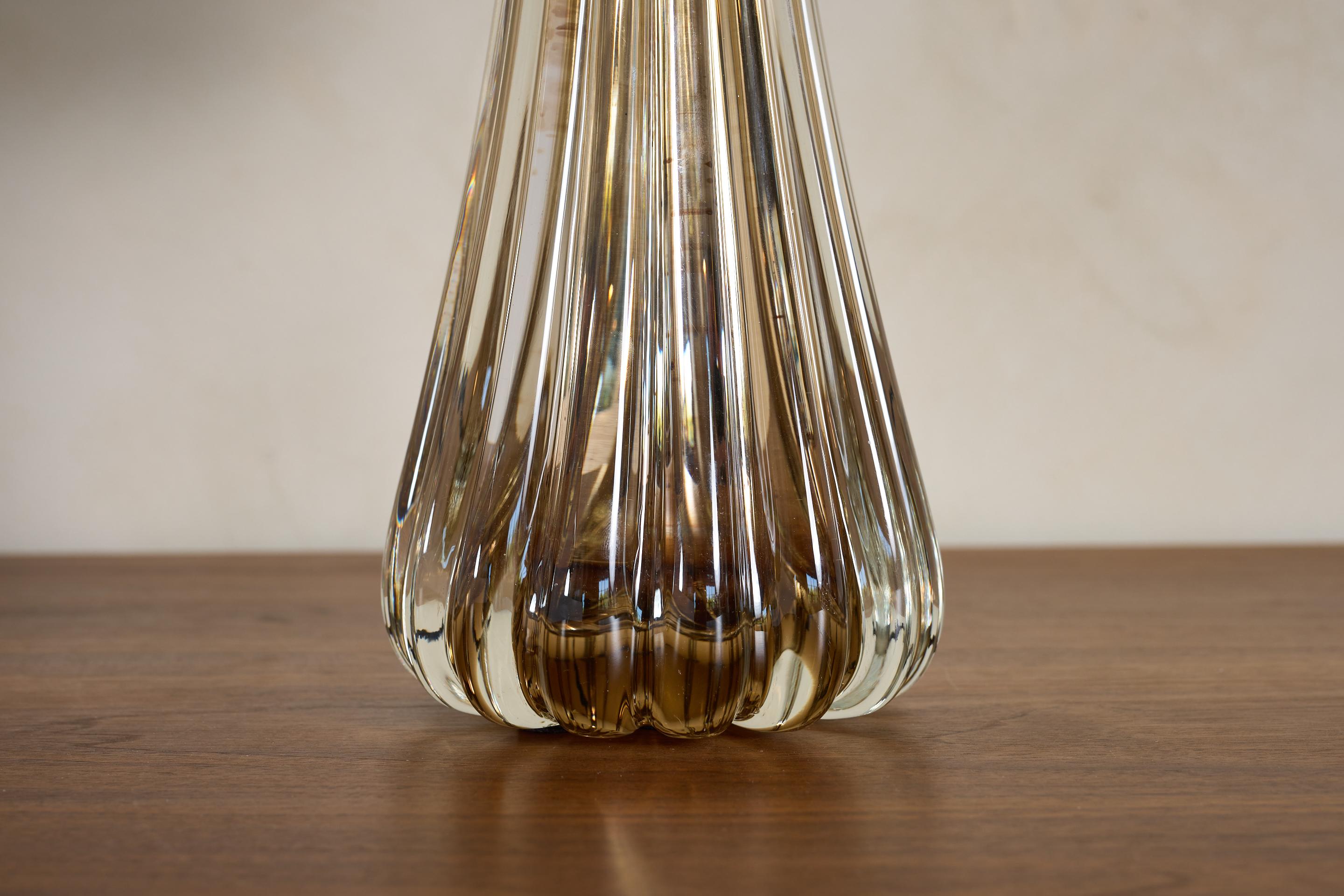 Lampes en verre de Murano Bon état - En vente à Beverly Hills, CA