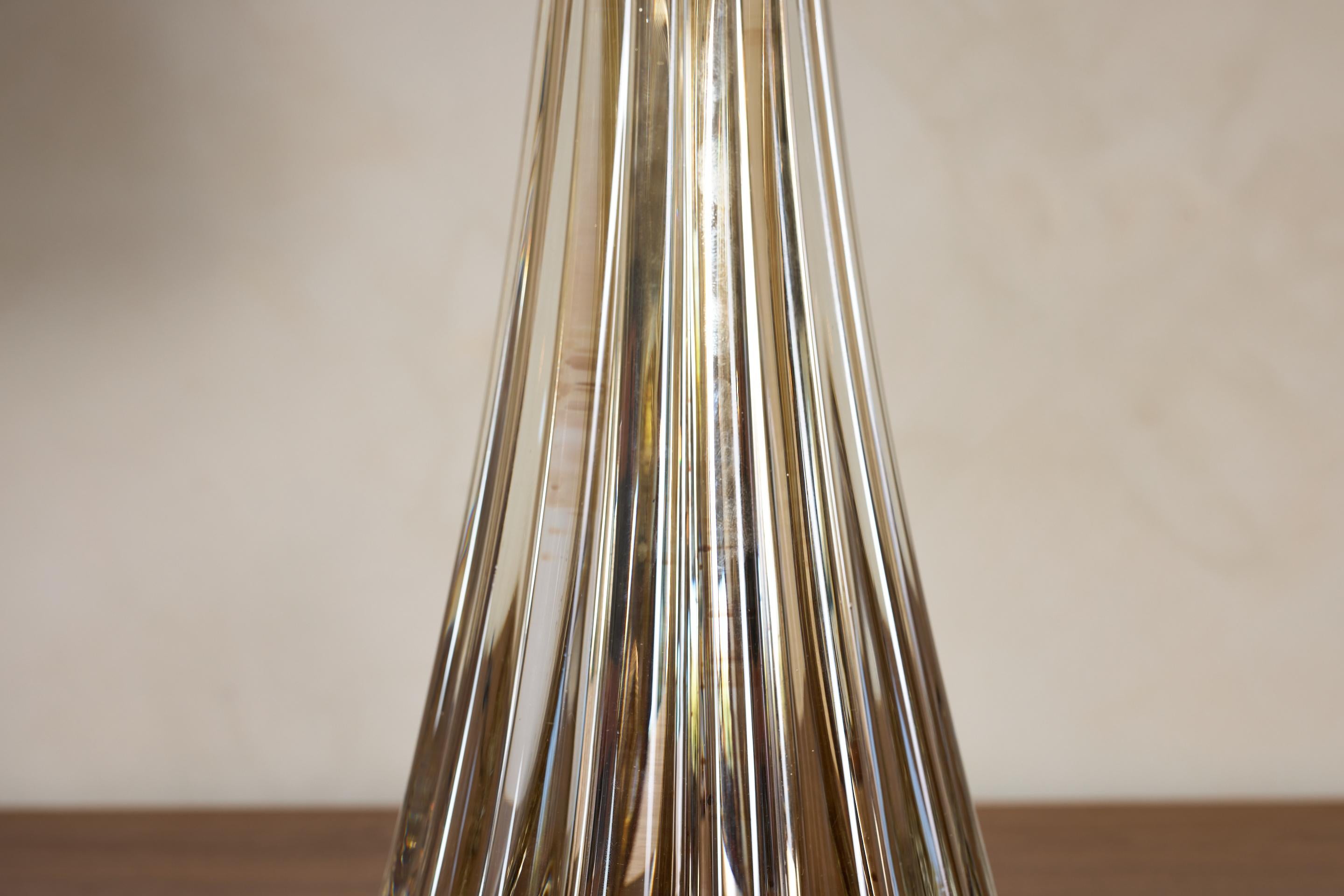 Verre Lampes en verre de Murano en vente