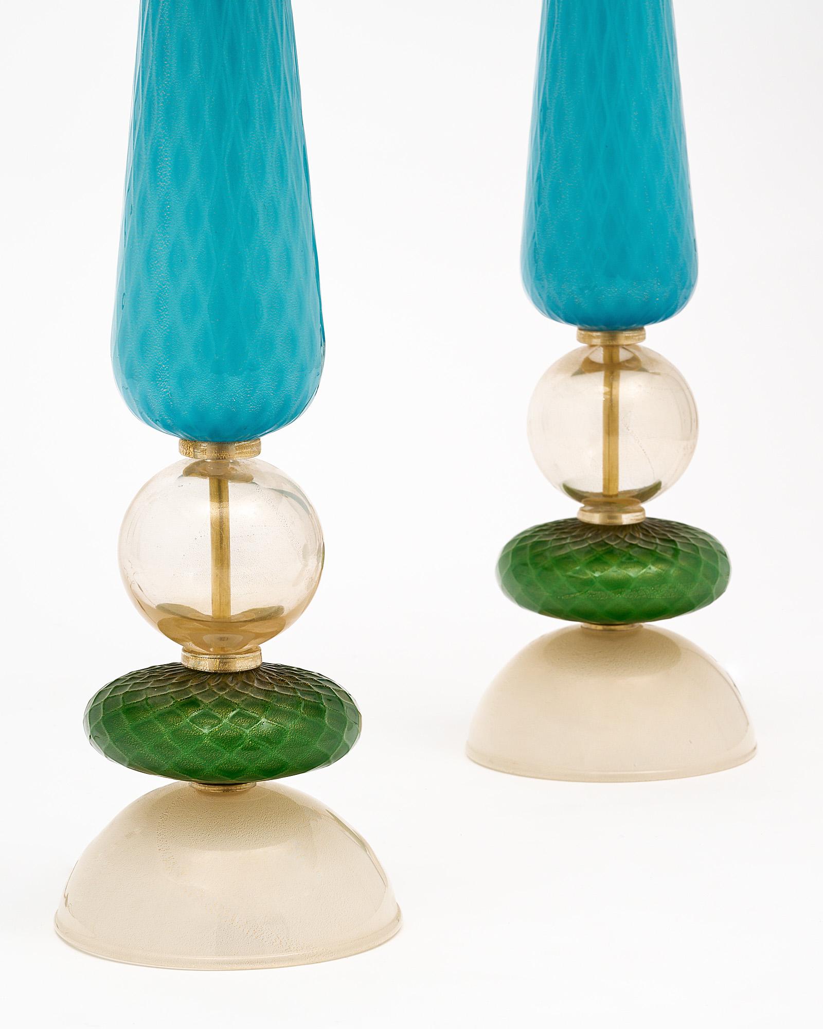 Murano Glass Lamps For Sale at 1stDibs